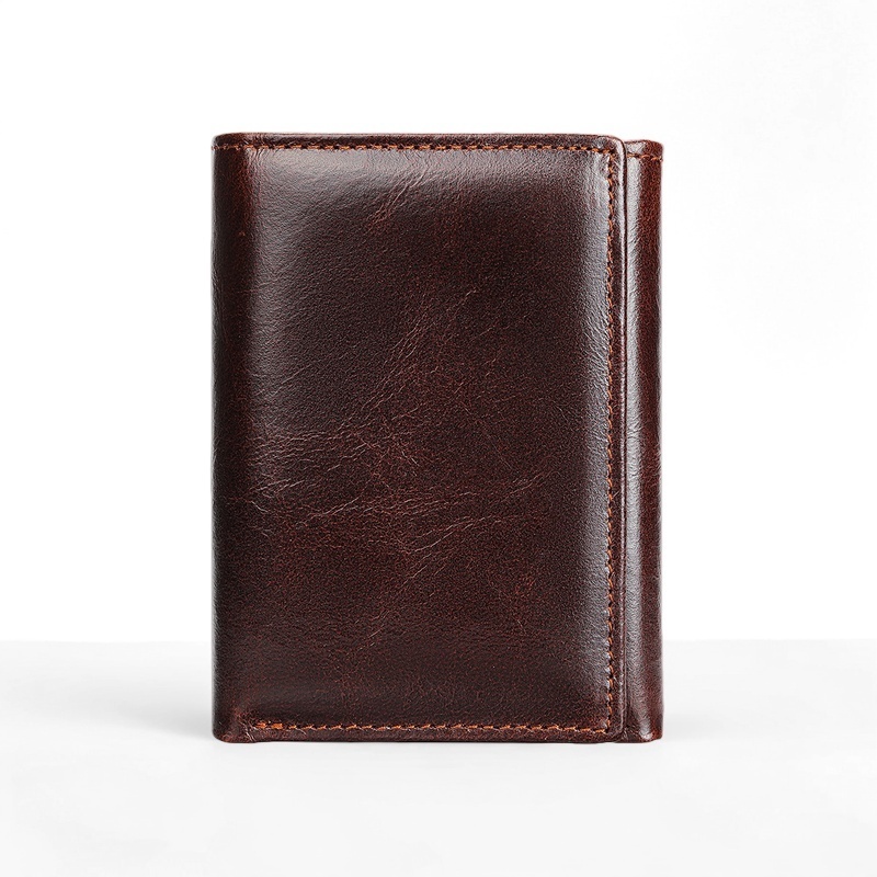 Gowalletly RFID Slim Leather Wallet