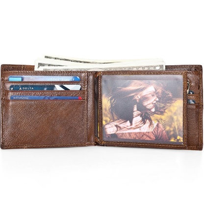 Gowalletly RFID-Safe Vegetable-Tanned Wallet