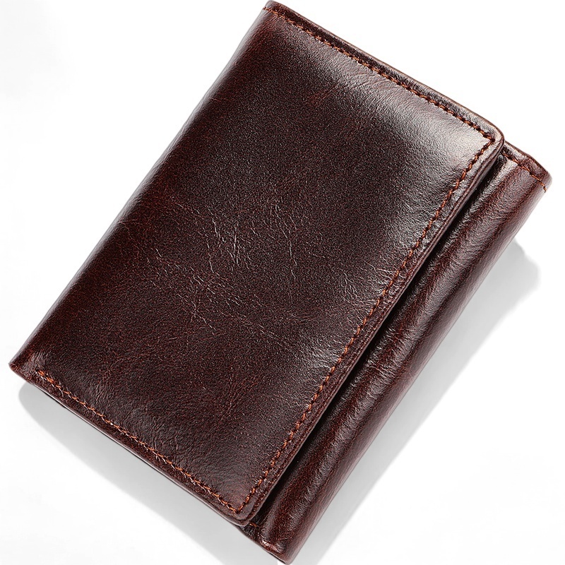 Gowalletly RFID Slim Leather Wallet