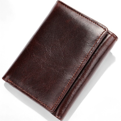 Gowalletly RFID Slim Leather Wallet