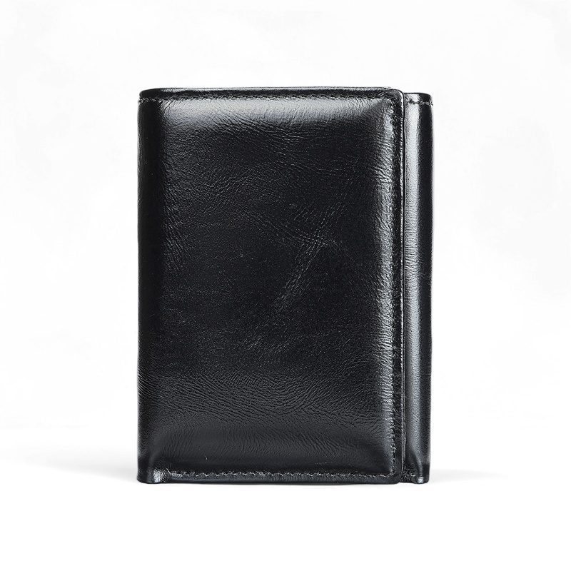 Gowalletly RFID Slim Leather Wallet