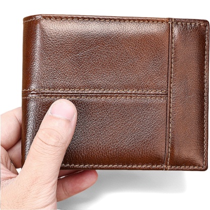 Gowalletly RFID-Safe Vegetable-Tanned Wallet