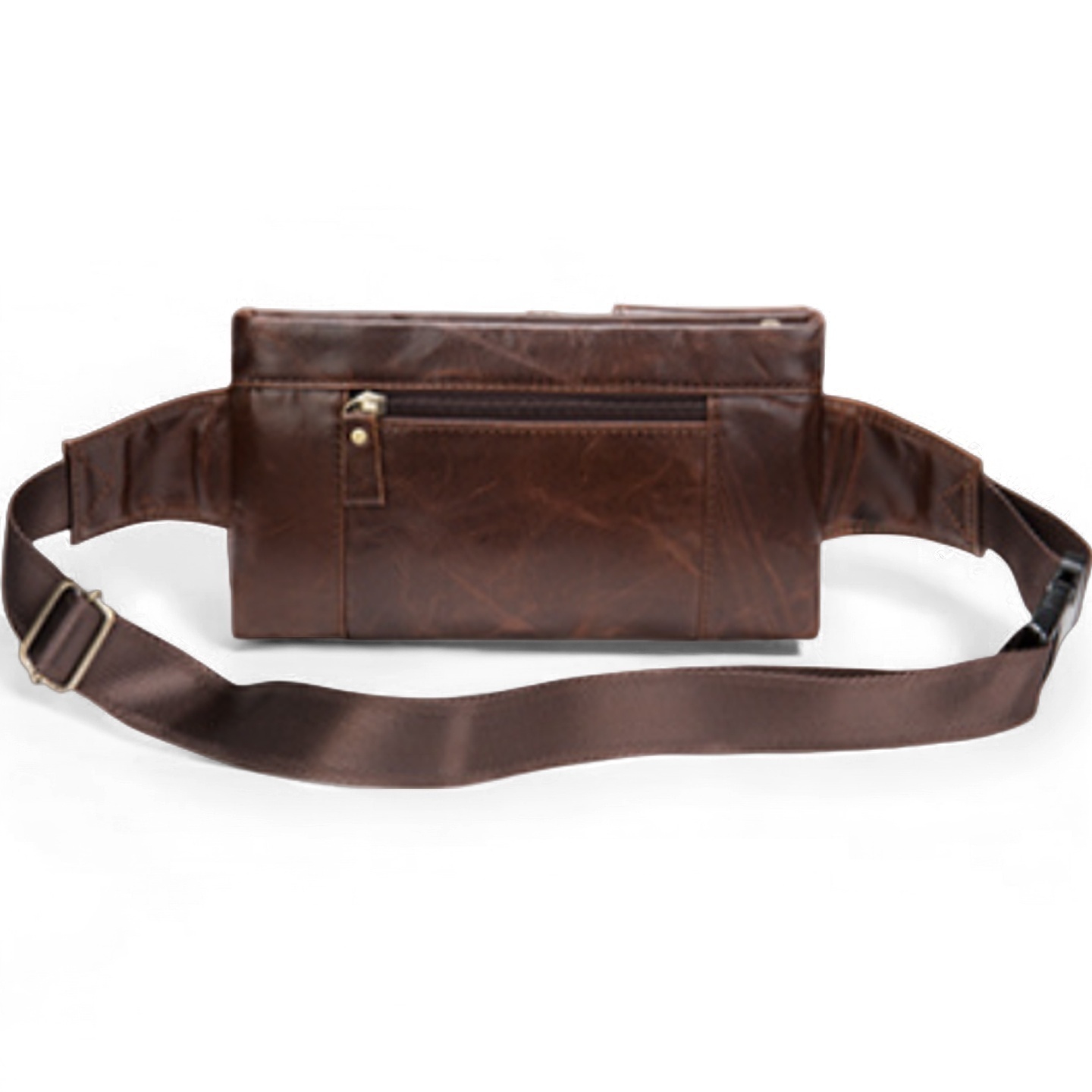 Gowalletly Leather Waist Chest Bag