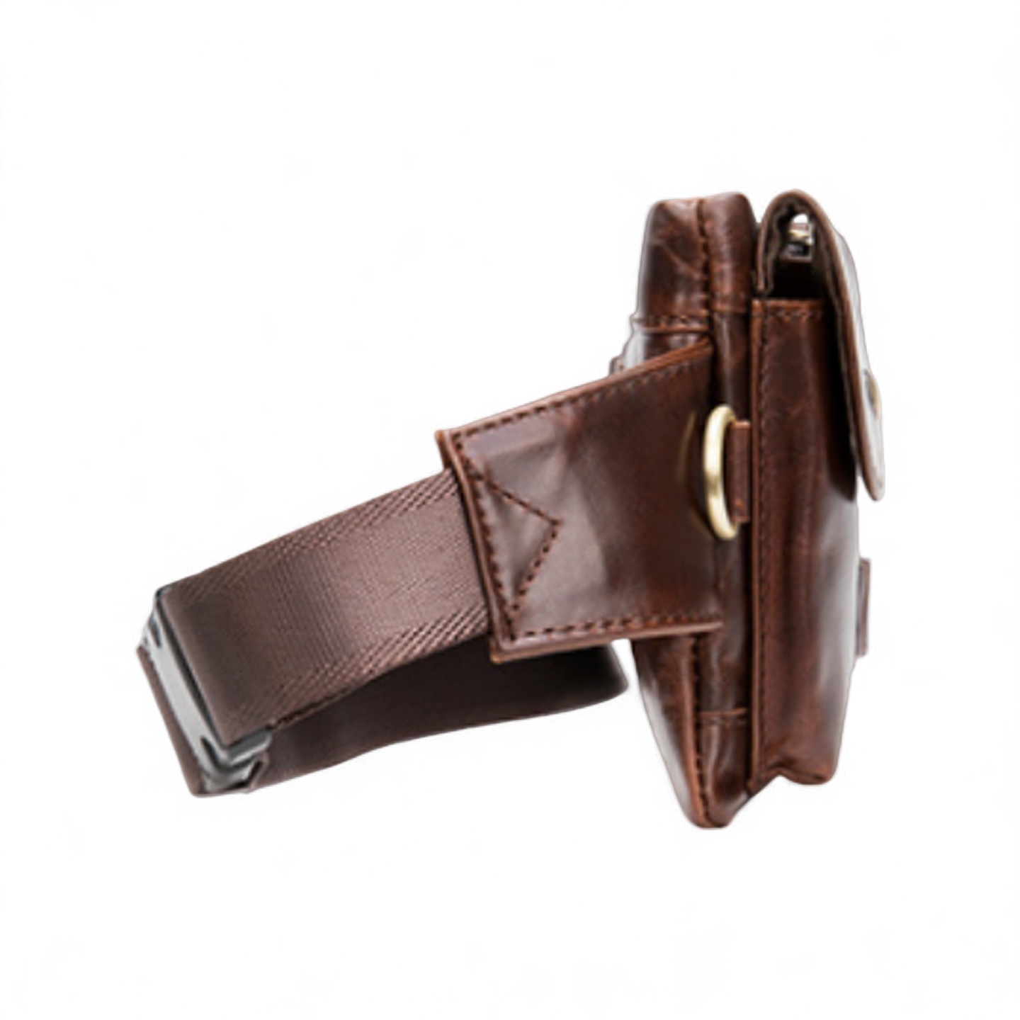 Gowalletly Leather Waist Chest Bag