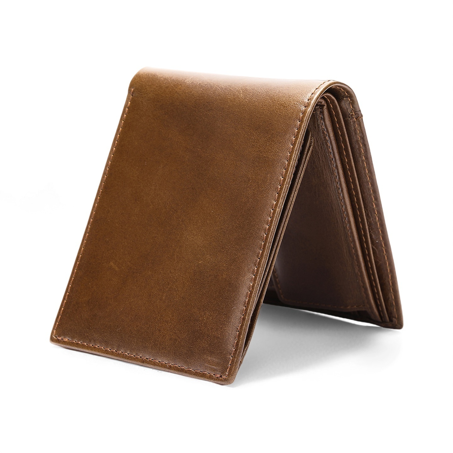 Gowalletly RFID Leather Wallet Men