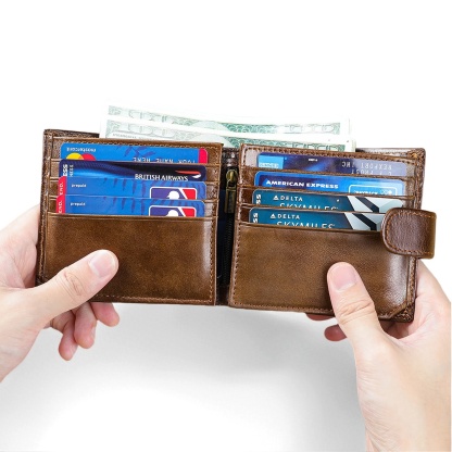 Gowalletly Secure Leather Organizer Wallet