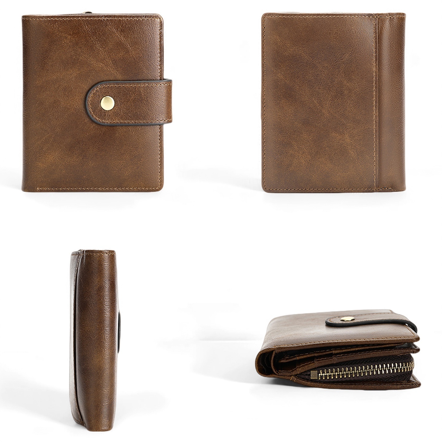 Gowalletly RFID Blocking Leather Wallet