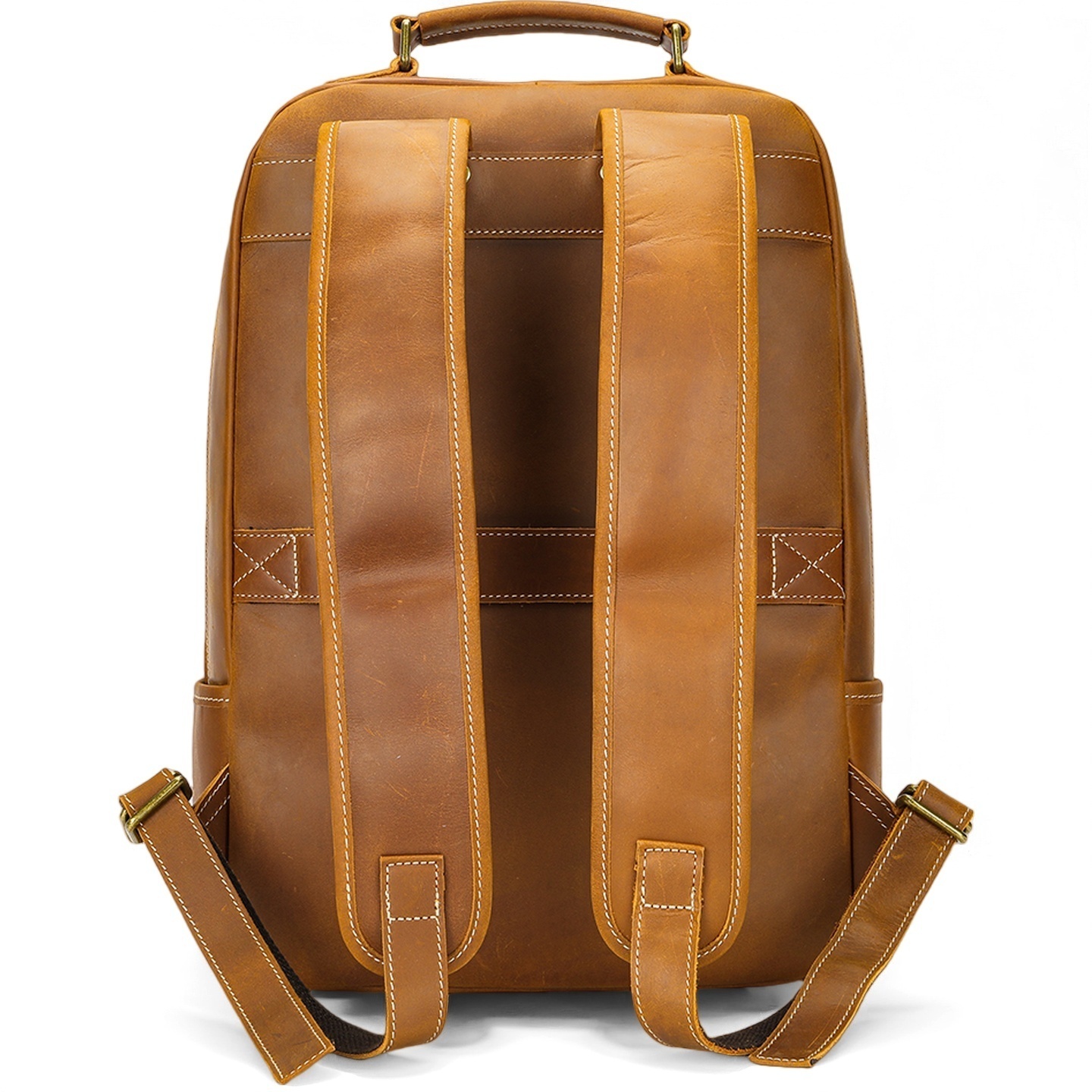 Gowalletly Vintage Leather Backpack