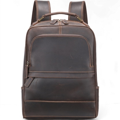 Gowalletly Vintage Leather Backpack