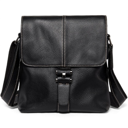 Gowalletly Retro Leather Messenger Bag