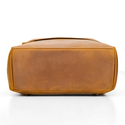 Gowalletly Vintage Leather Backpack