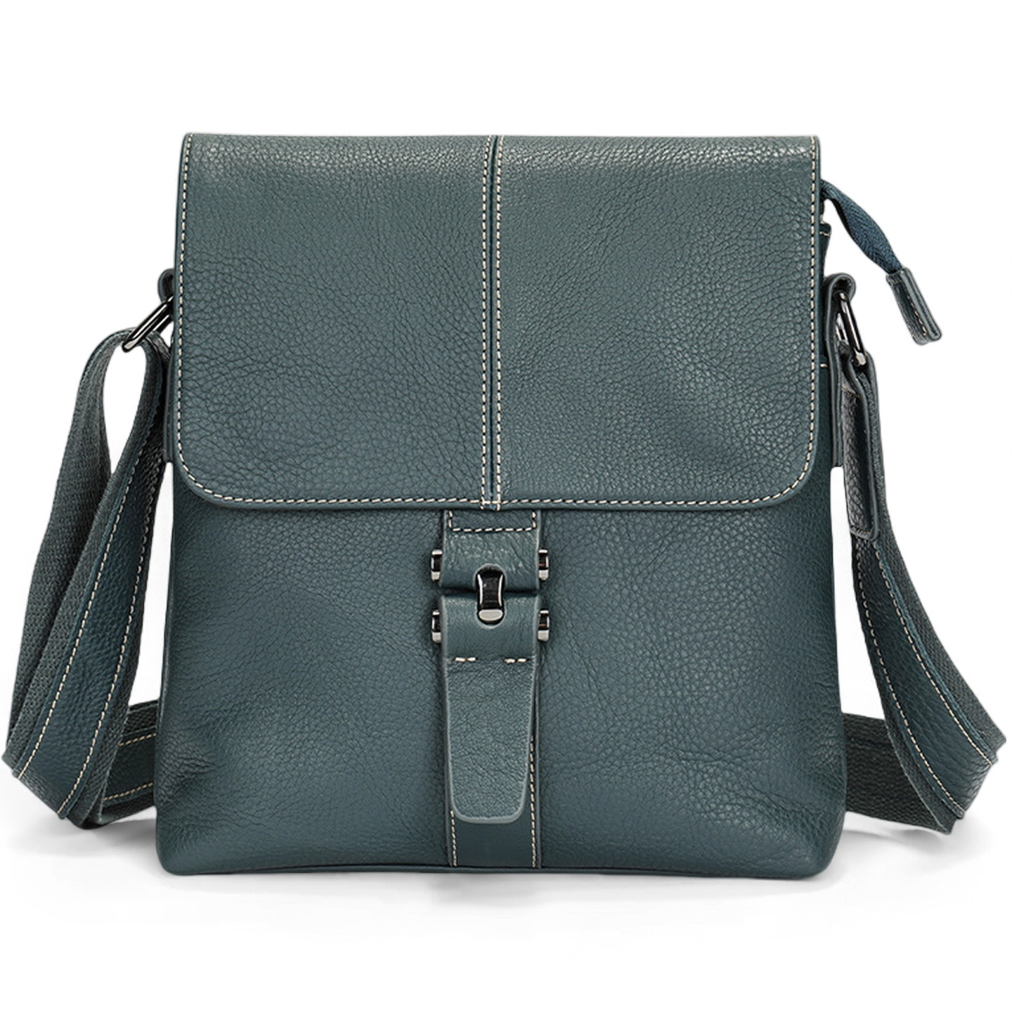 Gowalletly Retro Leather Messenger Bag