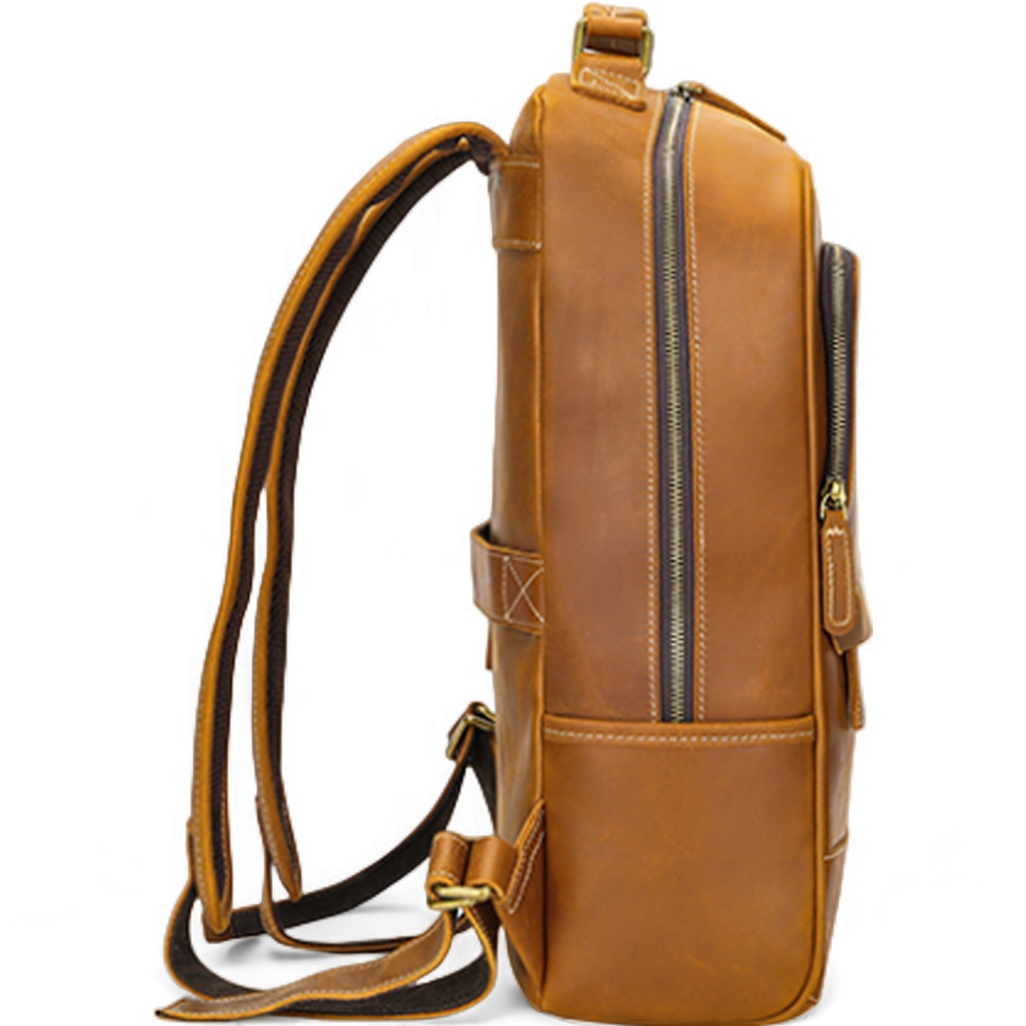 Gowalletly Vintage Leather Backpack