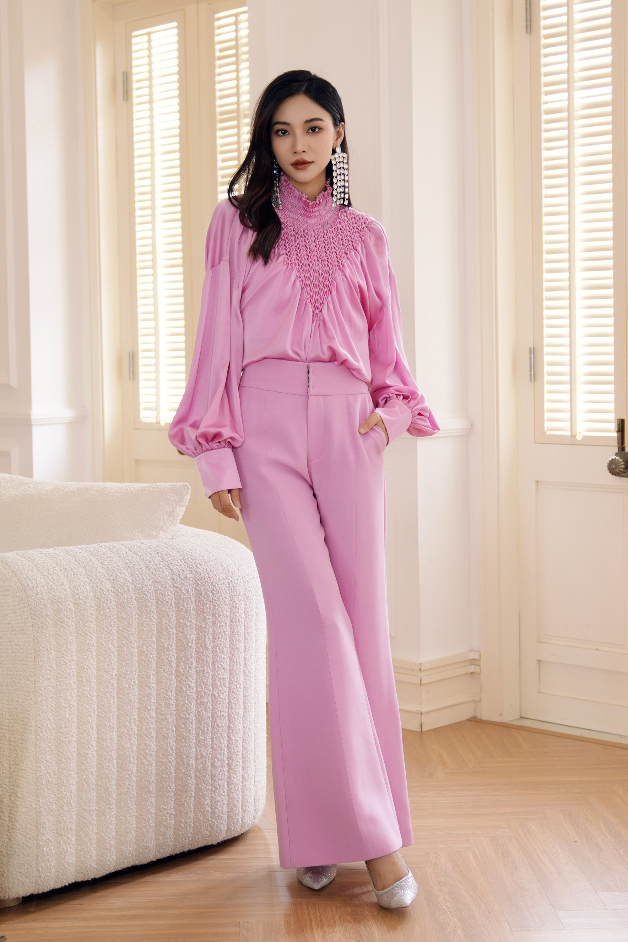 BESIONIA Chic Design Casual Shirt