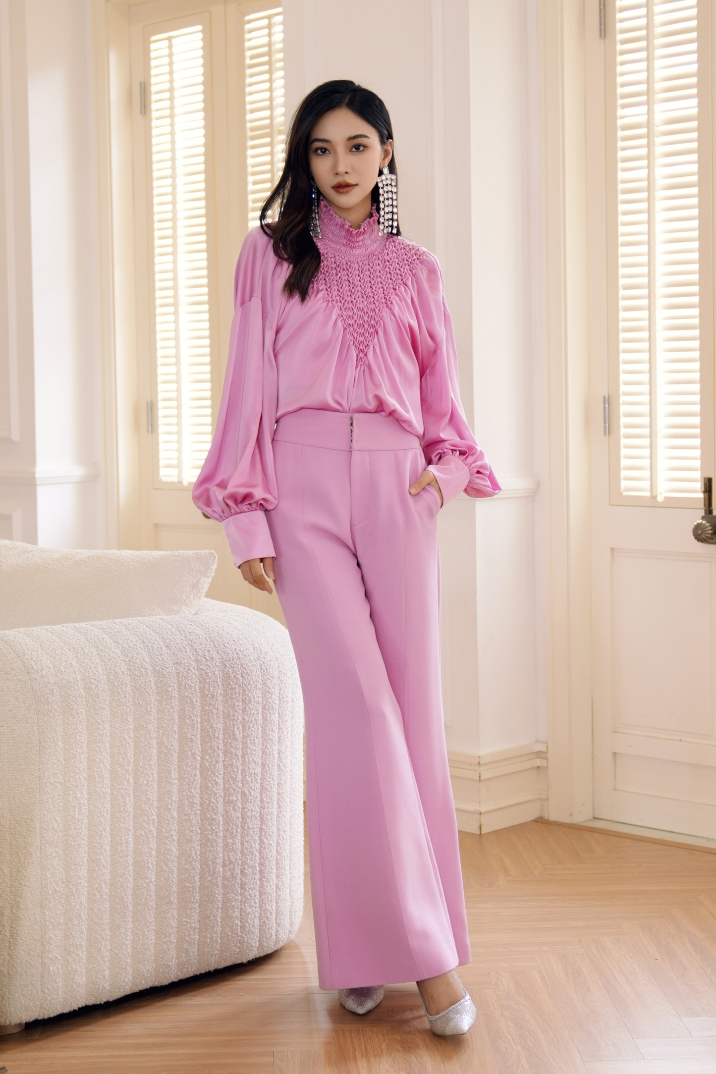 BESIONIA Chic Design Casual Shirt