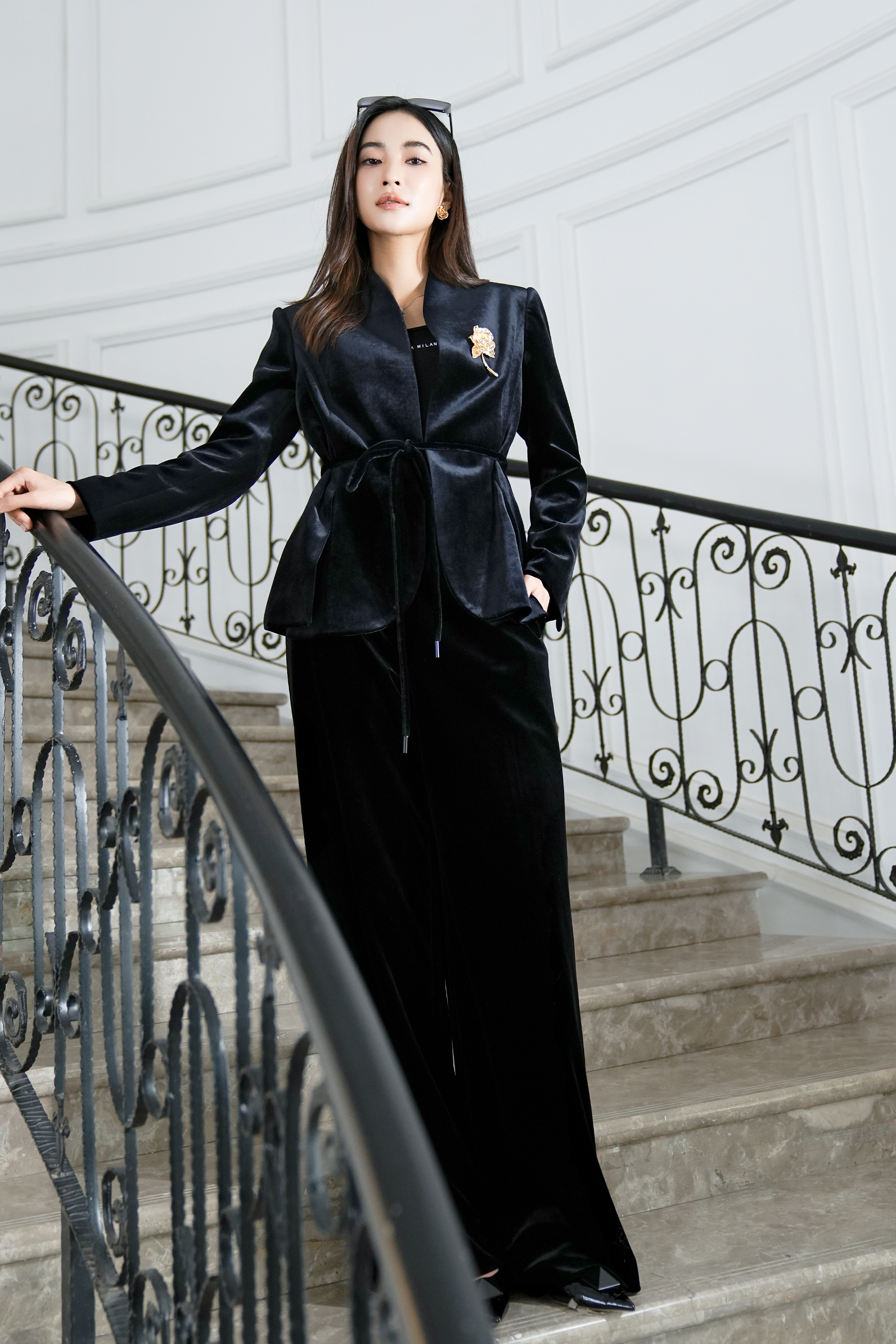 BESIONIA French Vintage Style High-Class Suit