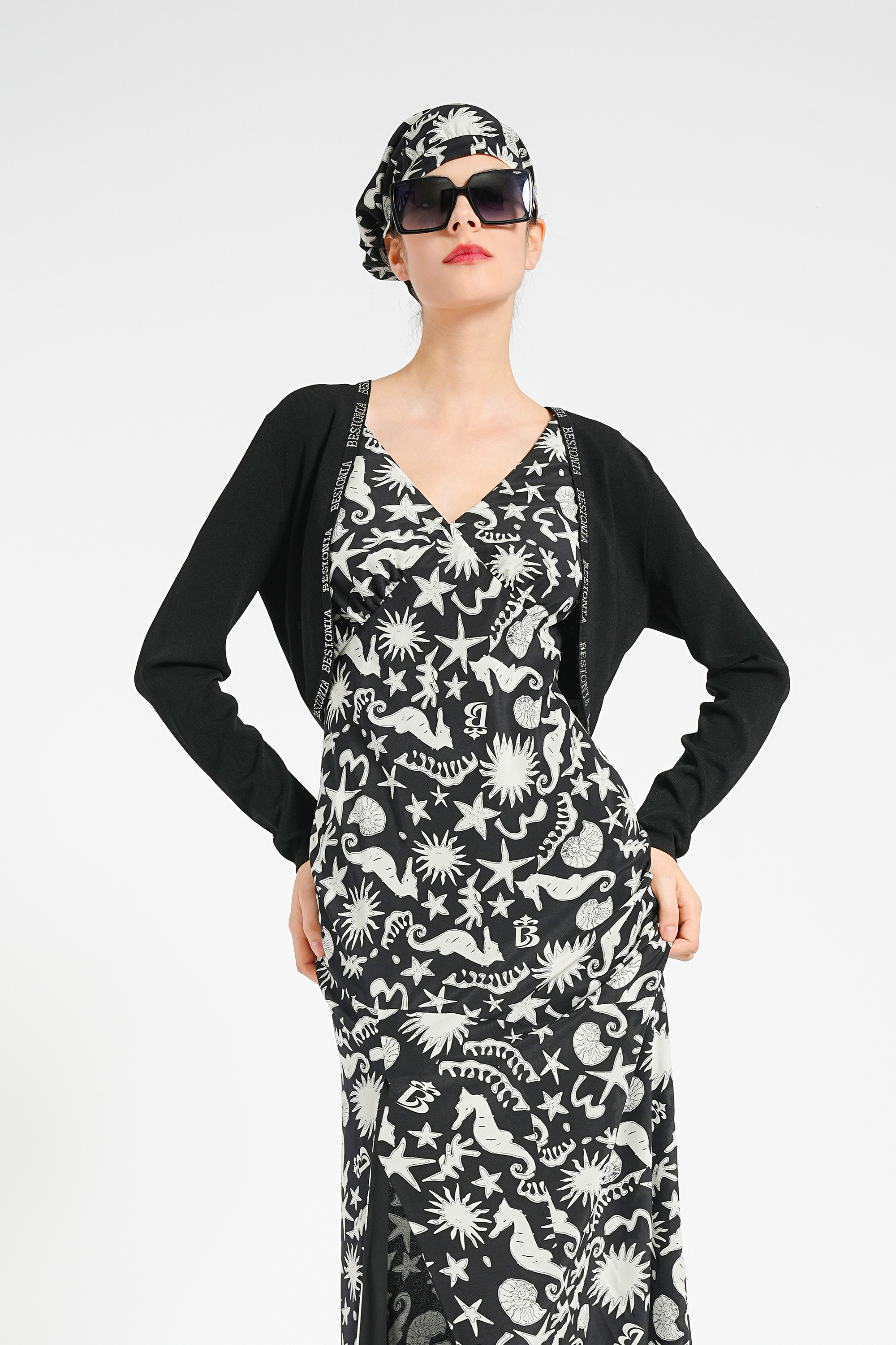 BESIONIA Thin Sunscreen Knit Cardigan