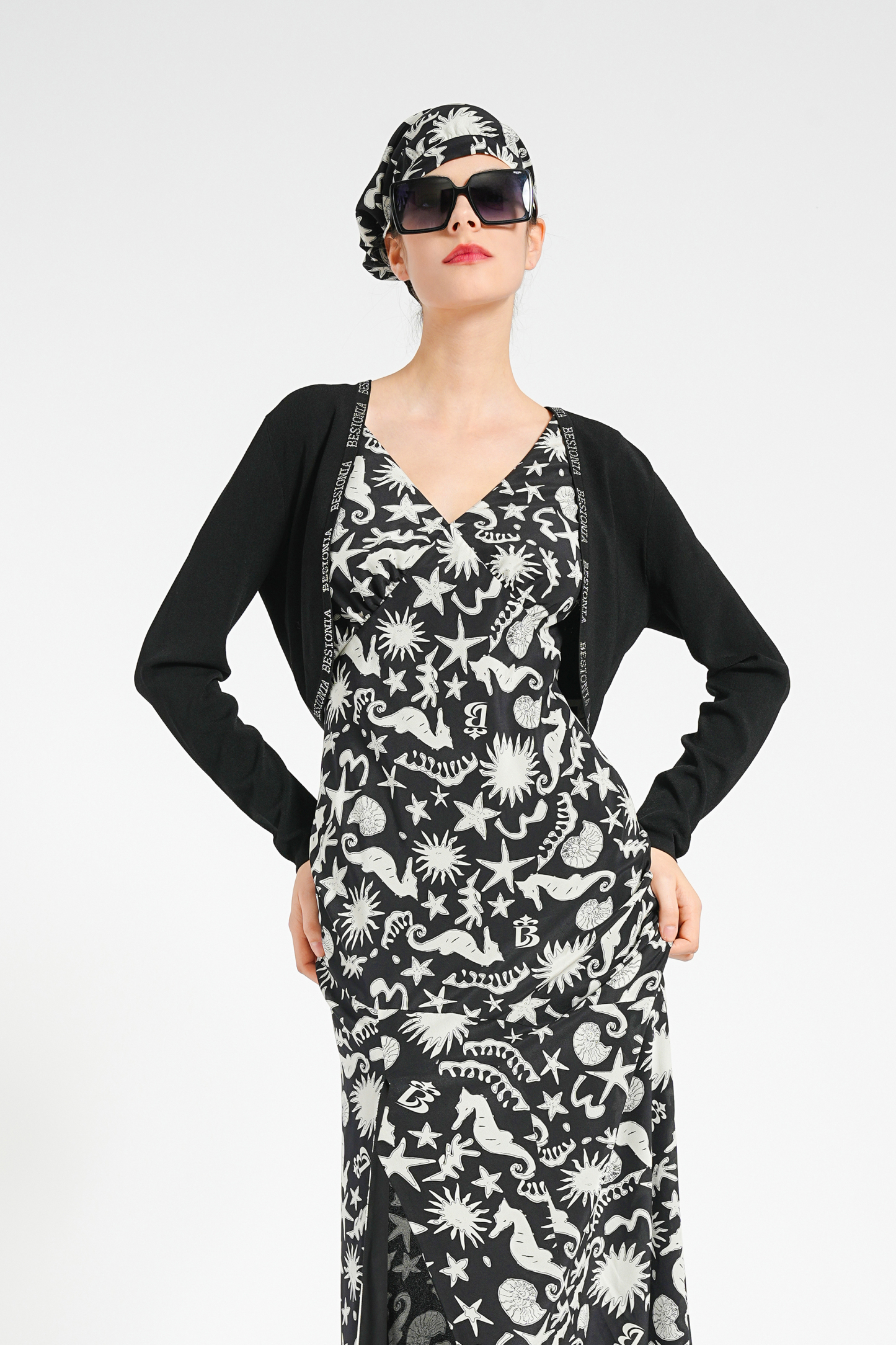 BESIONIA Thin Sunscreen Knit Cardigan