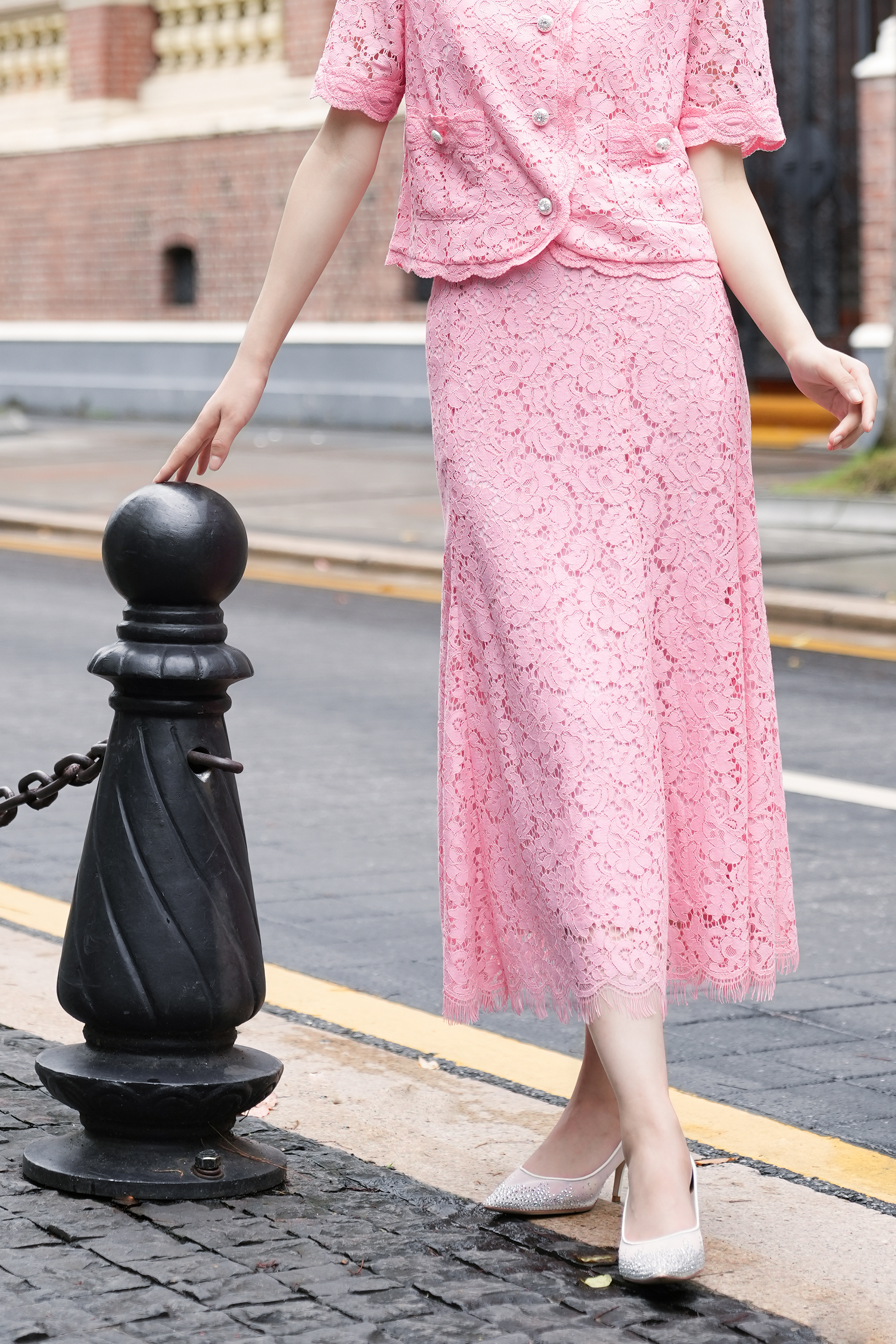 BESIONIA Elegant Style Half-body Skirt