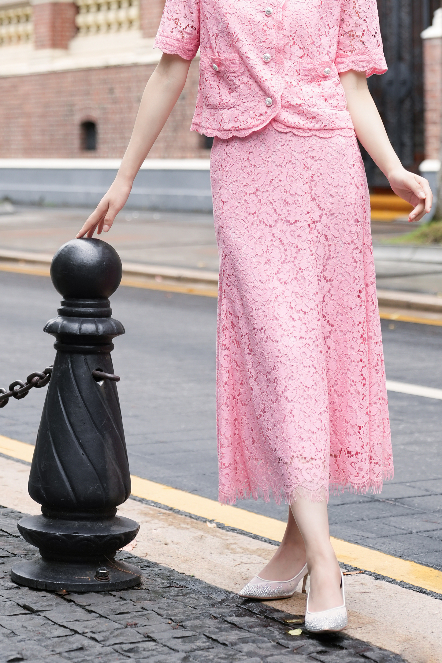 BESIONIA Elegant Style Half-body Skirt