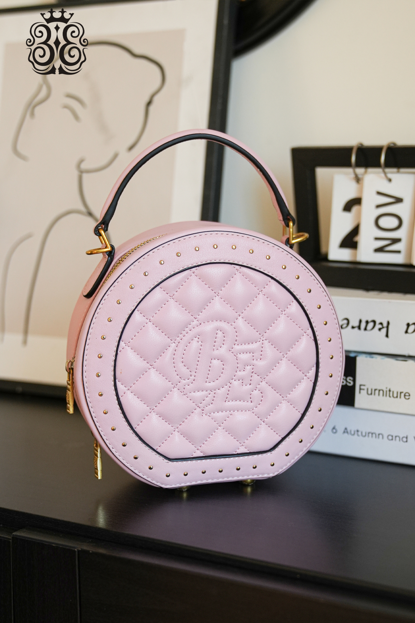 BESIONIA- Logo Round Bag