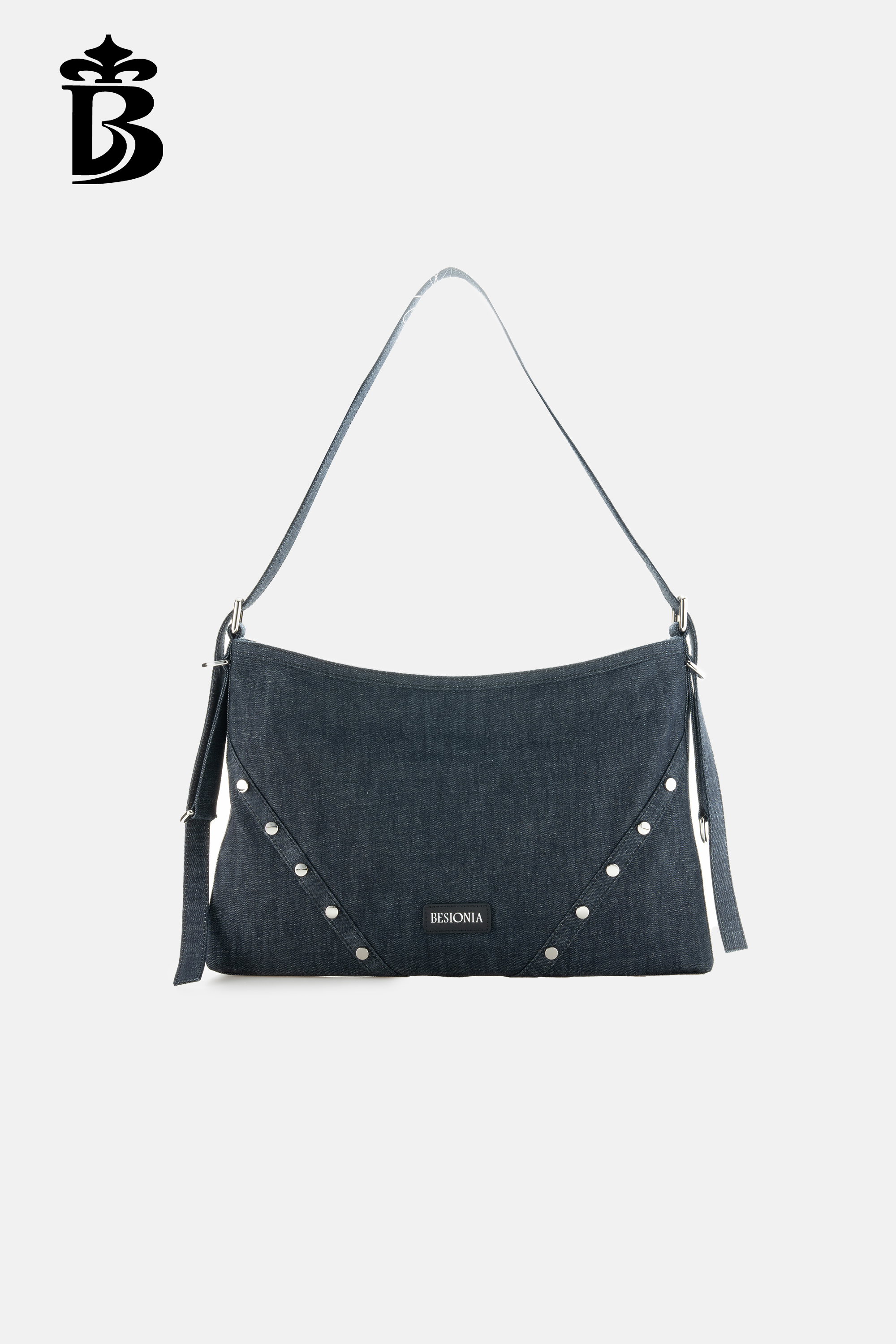 BESIONIA- Blue One-shoulder Bag