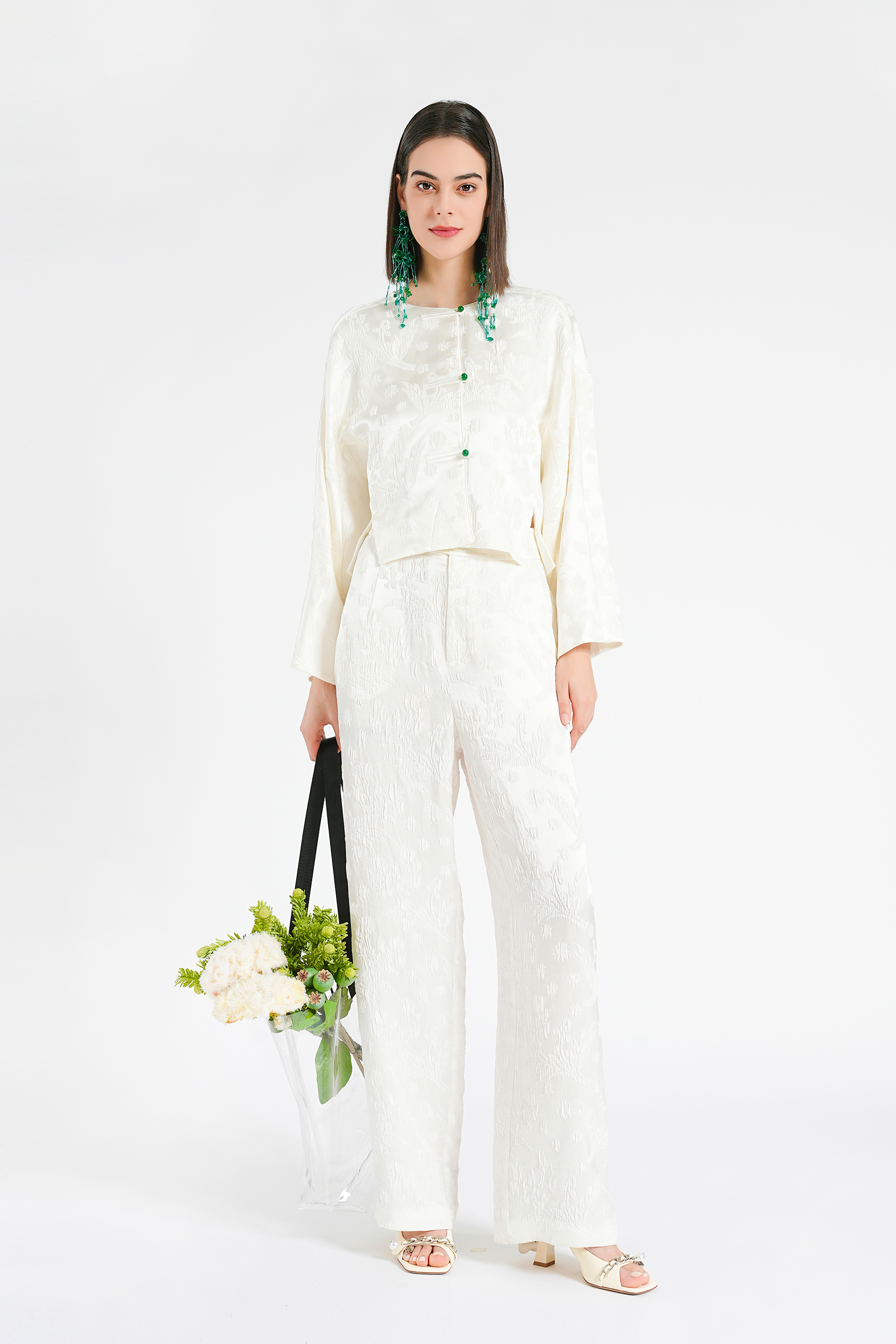 BESIONIA New Chinese Round Neck Blouse