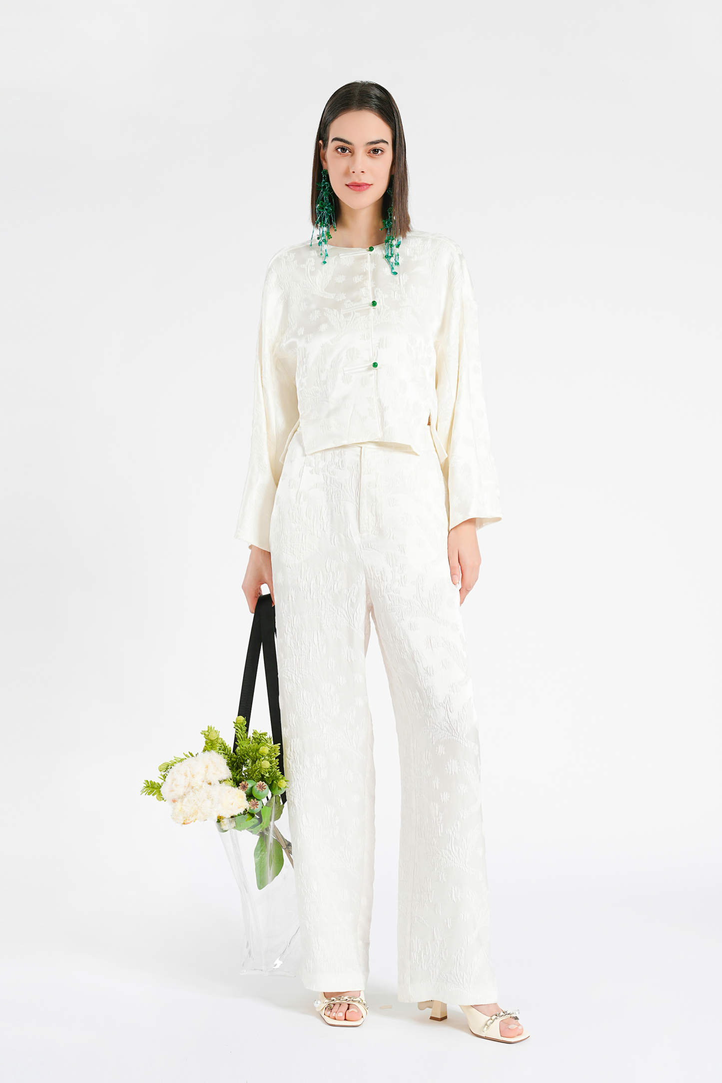 BESIONIA New Chinese Round Neck Blouse