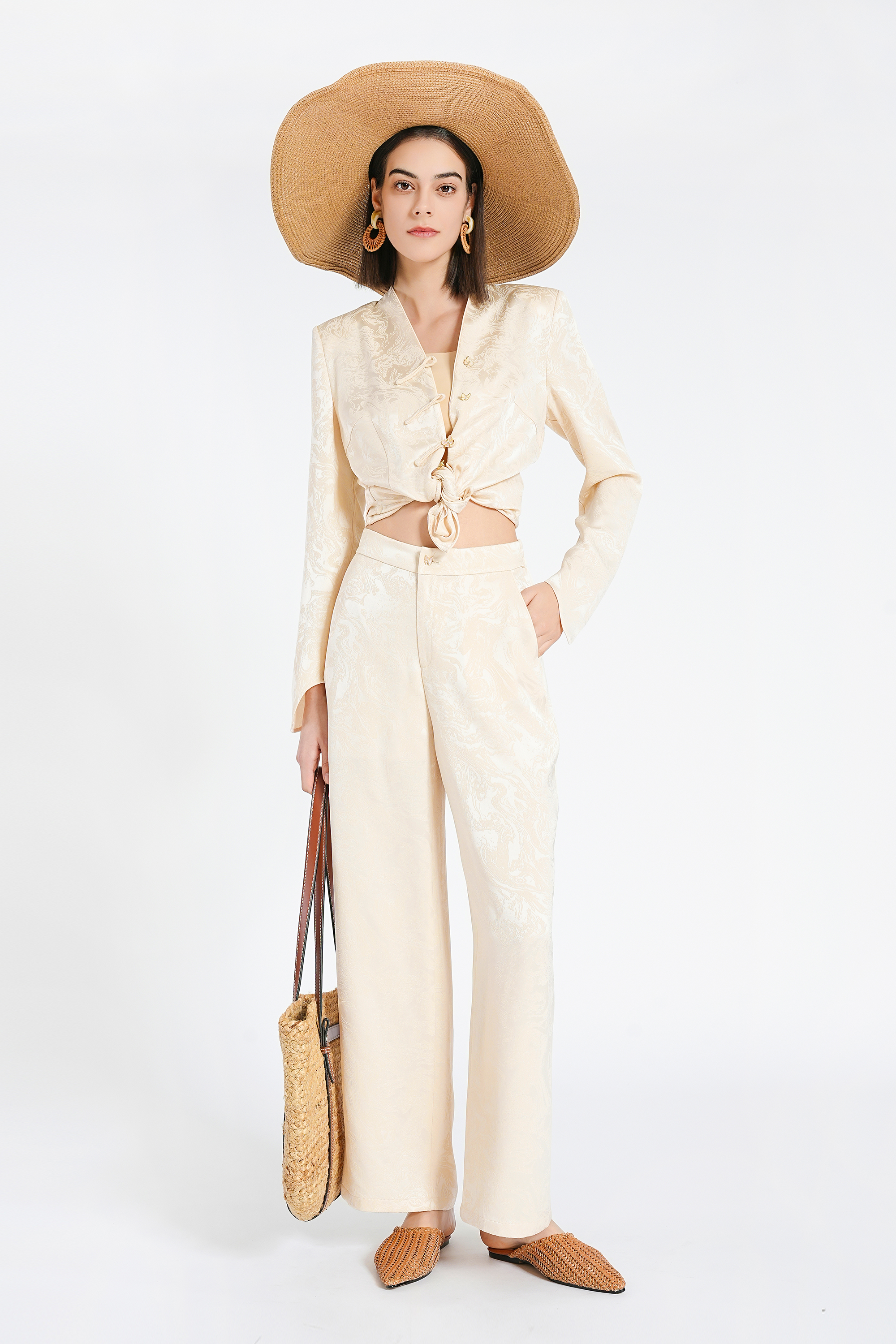 BESIONIA Dark Printed Plate Button Shirt