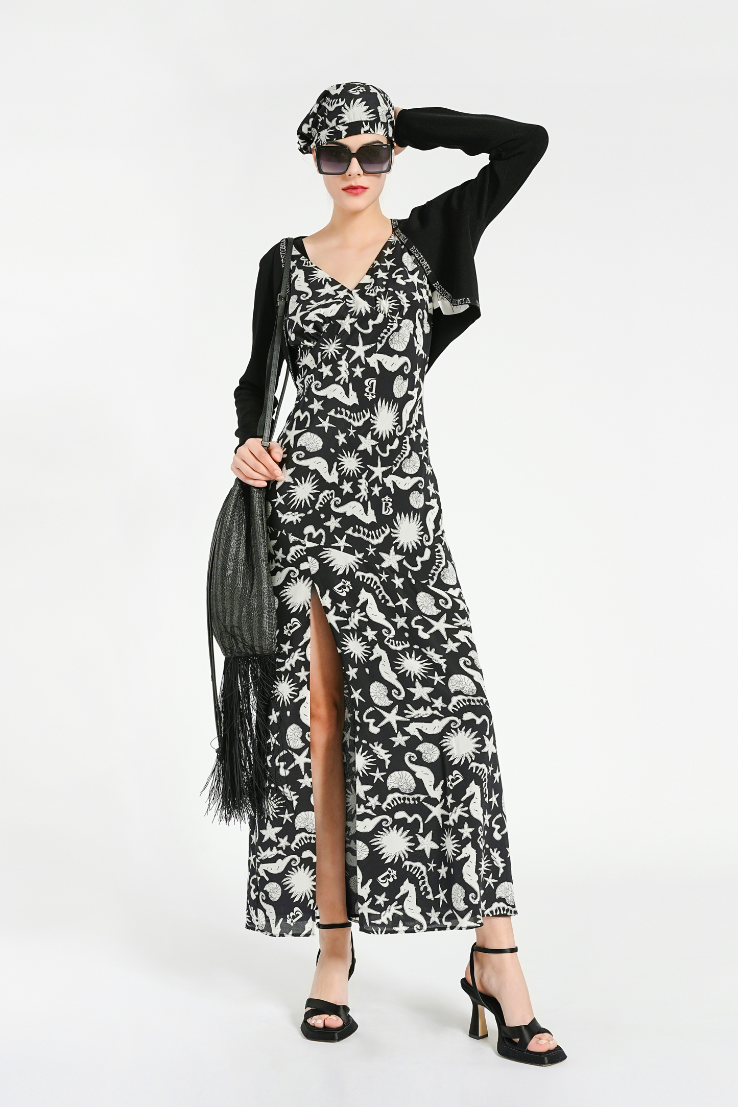 BESIONIA Thin Sunscreen Knit Cardigan