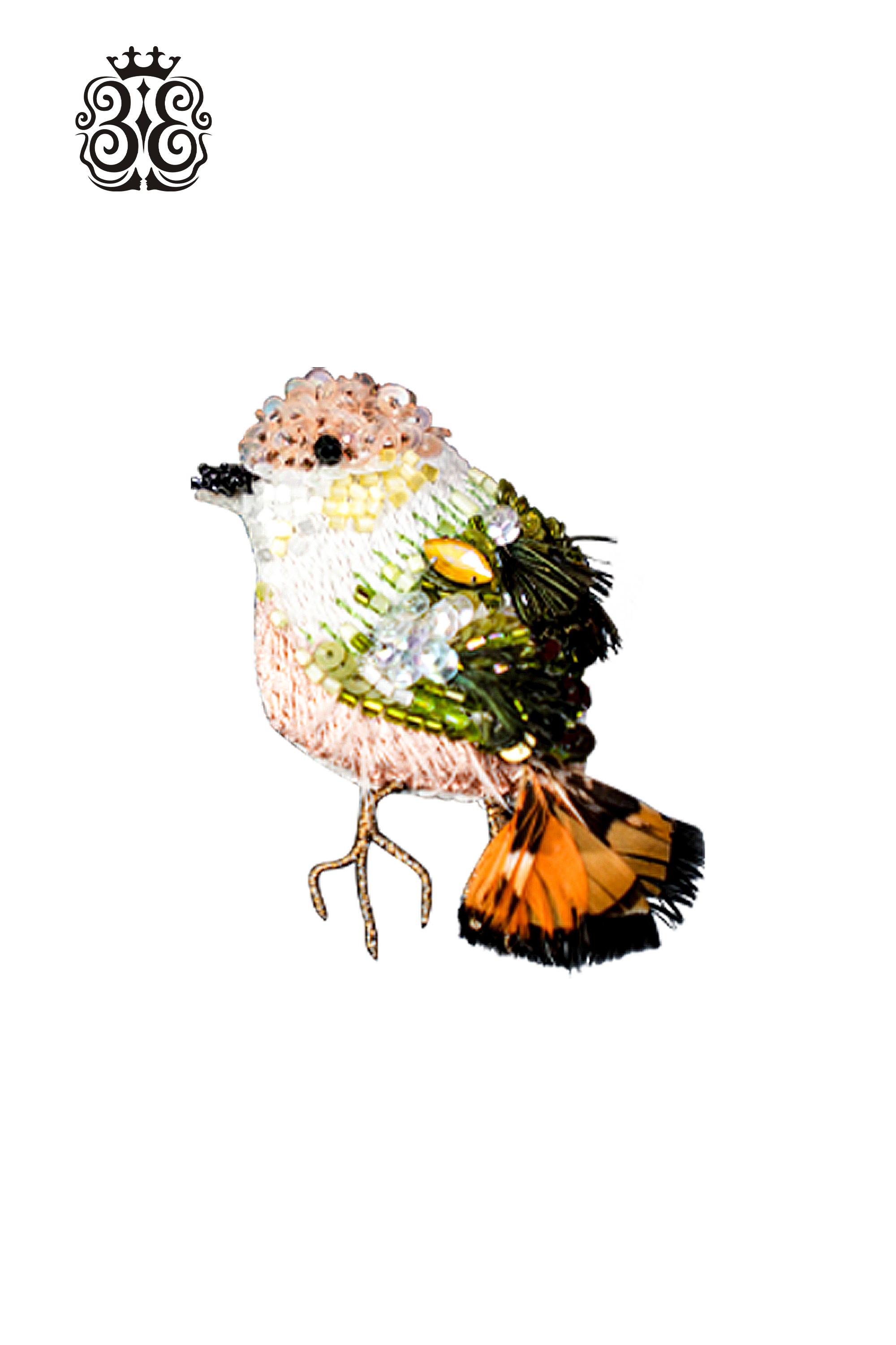 BESIONIA- Bird Brooch