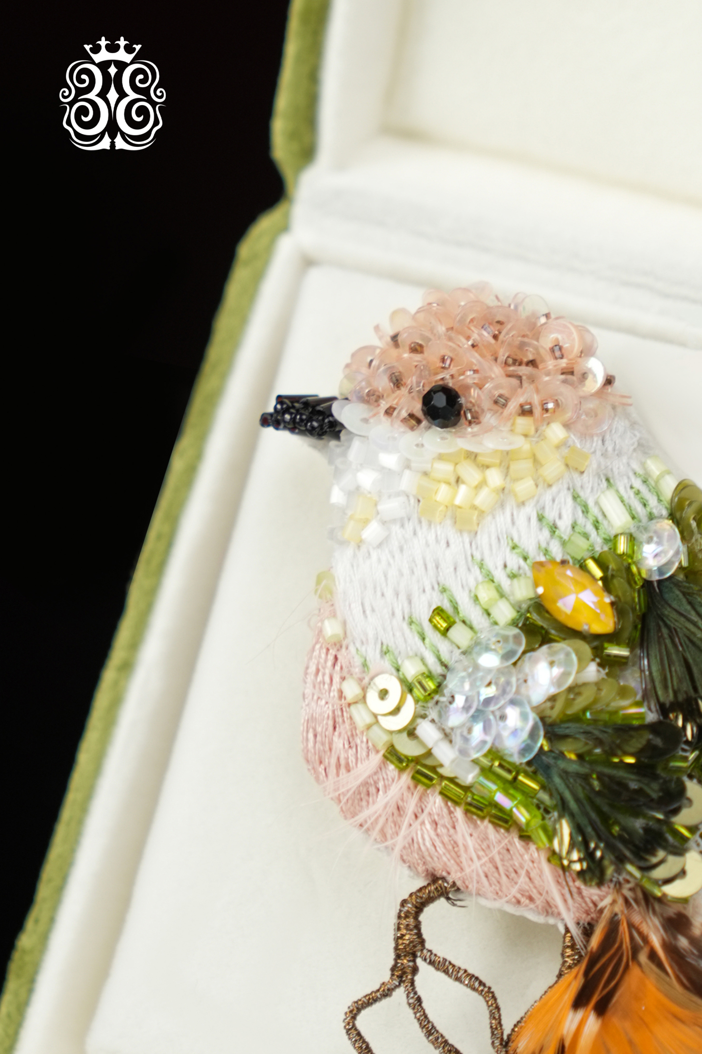 BESIONIA- Bird Brooch