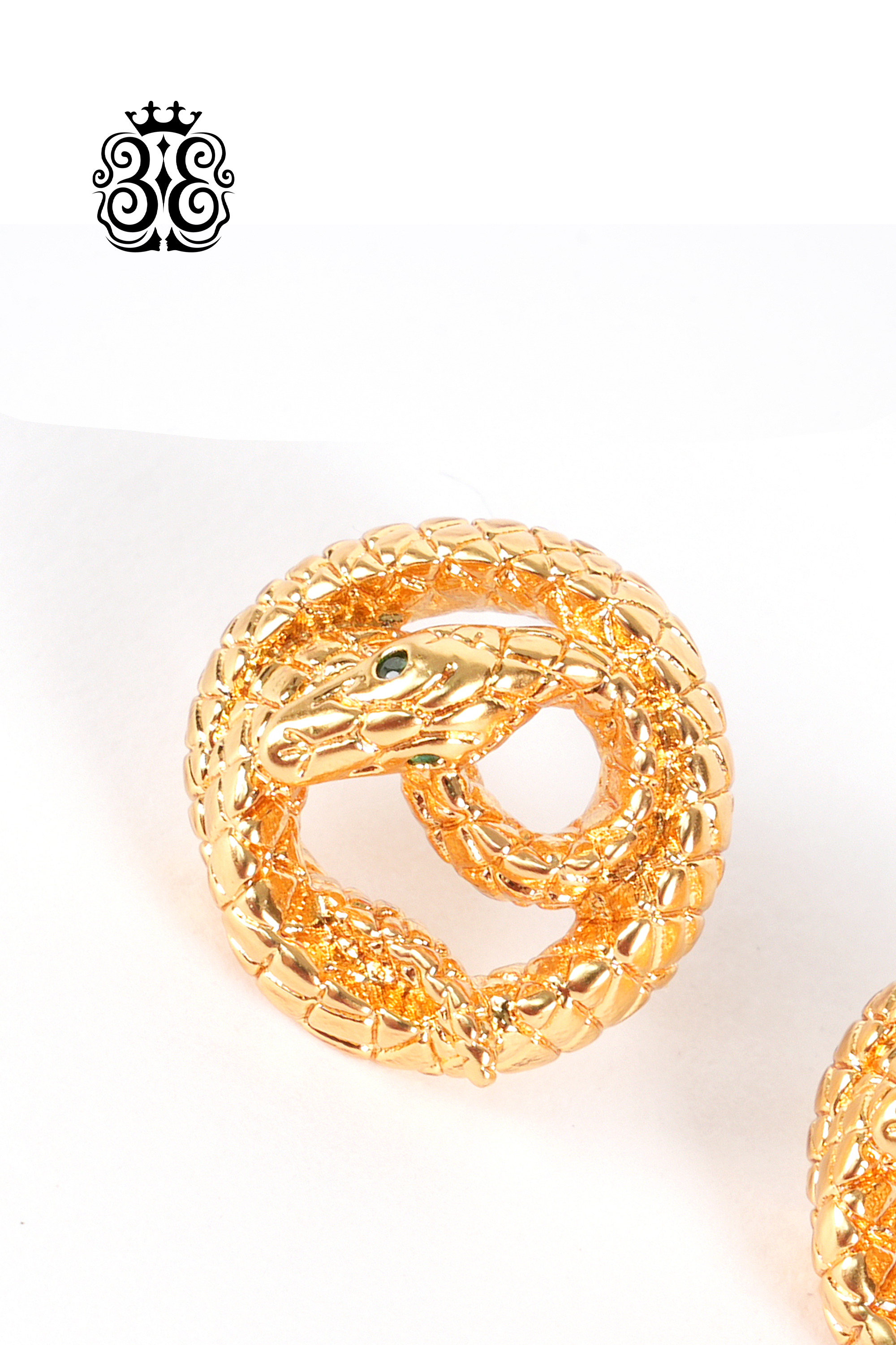 BESIONIA- Snake-shaped earrings