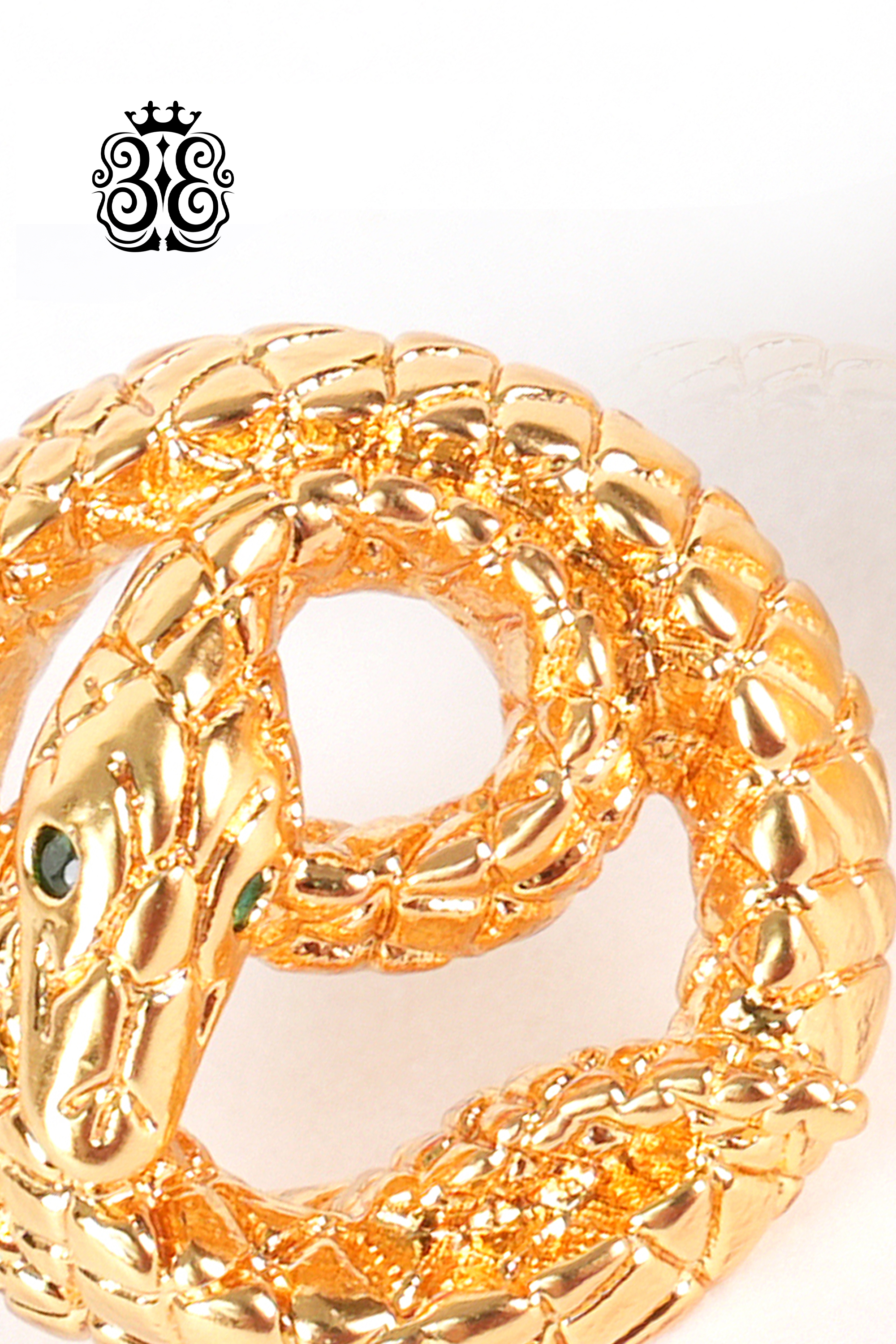 BESIONIA- Snake-shaped earrings