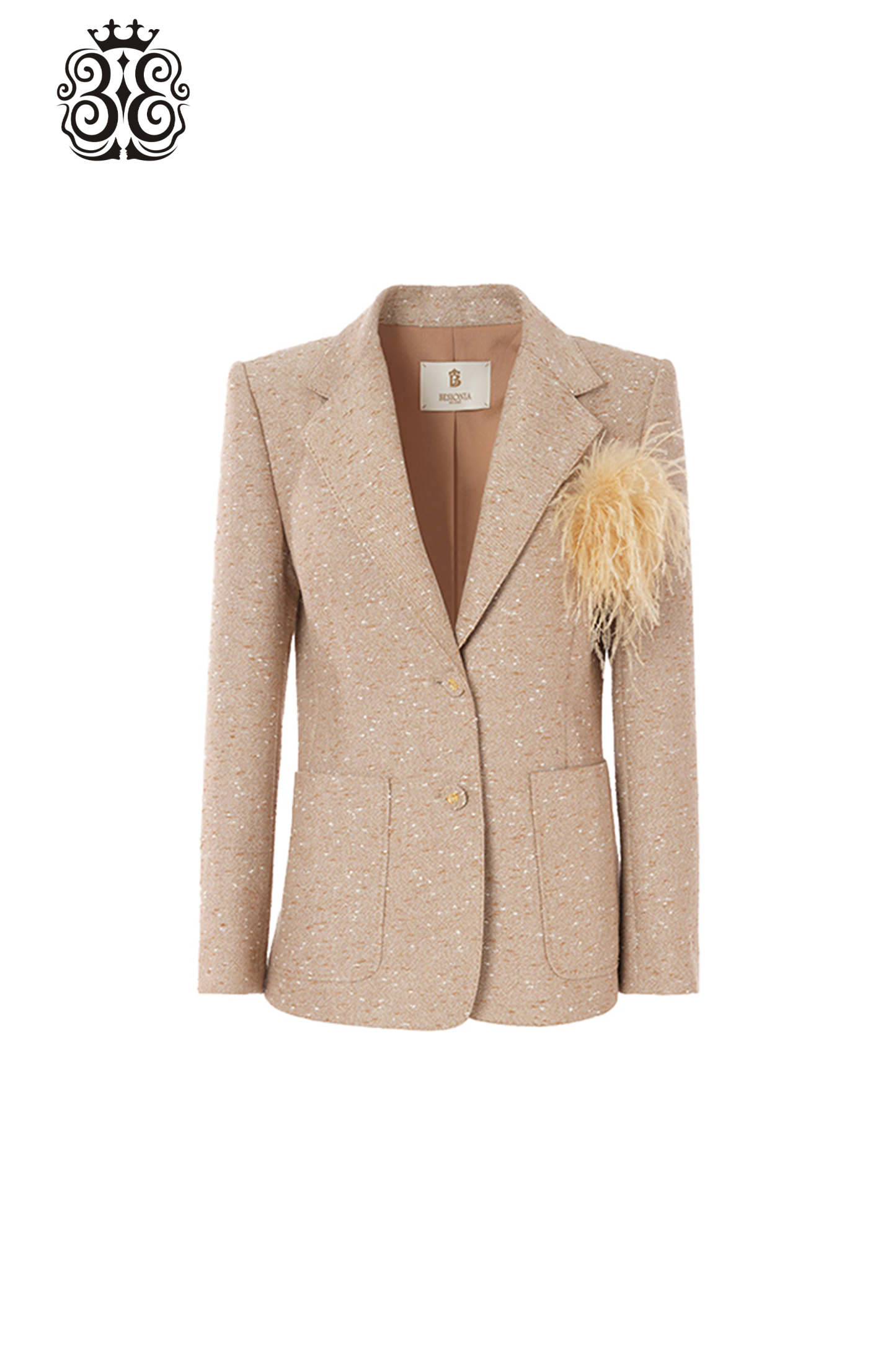 BESIONIA Golden Feather Suit