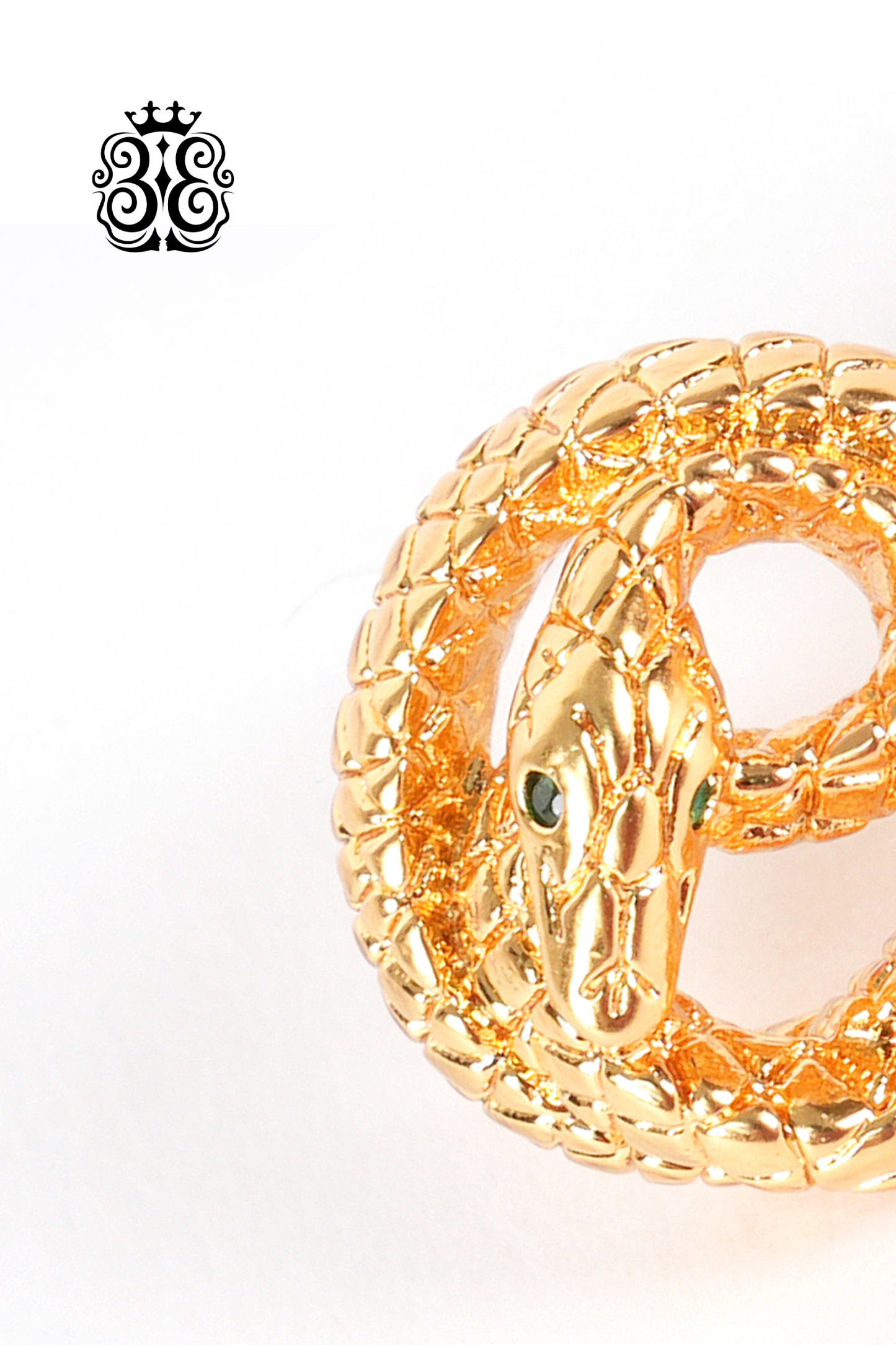 BESIONIA- Snake-shaped earrings