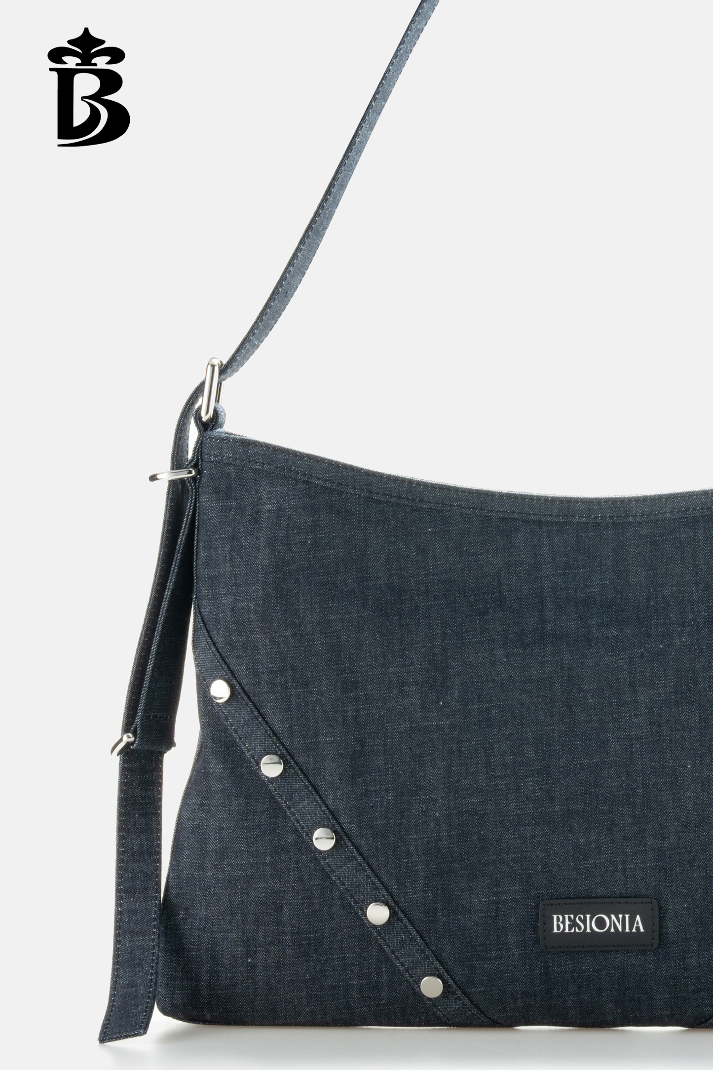 BESIONIA- Blue One-shoulder Bag