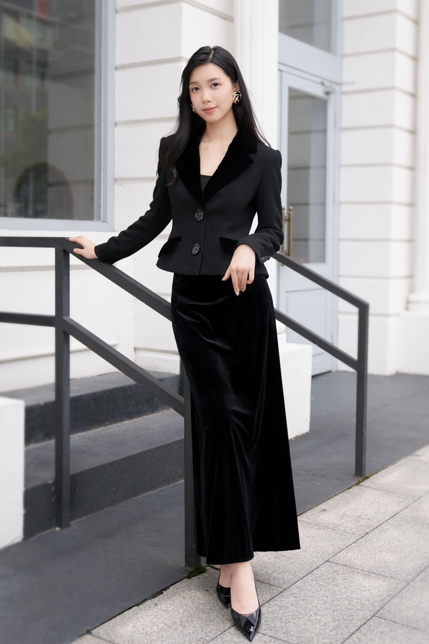 BESIONIA French Vintage Short Outerwear