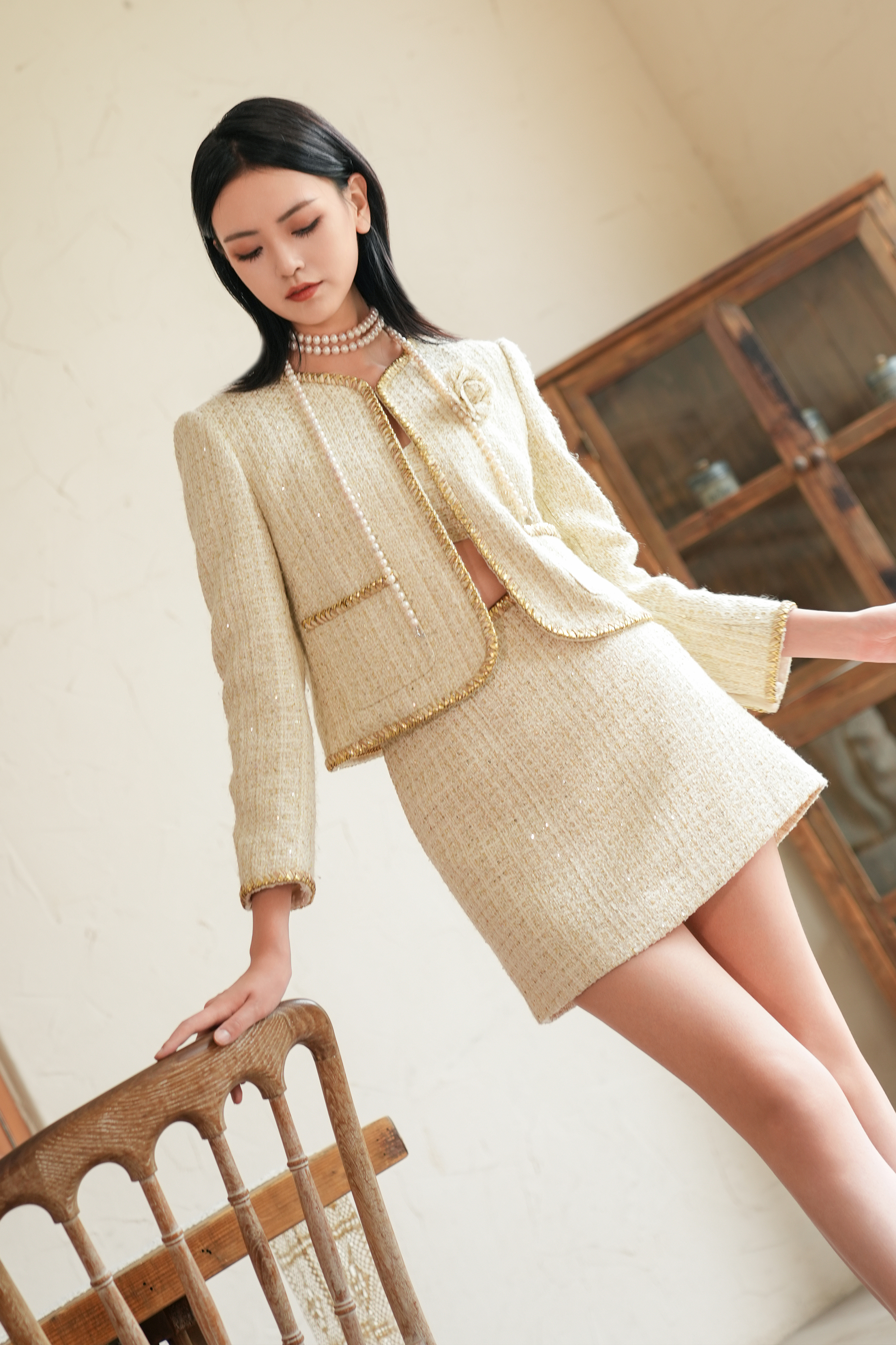 BESIONIA French Chambray Outerwear