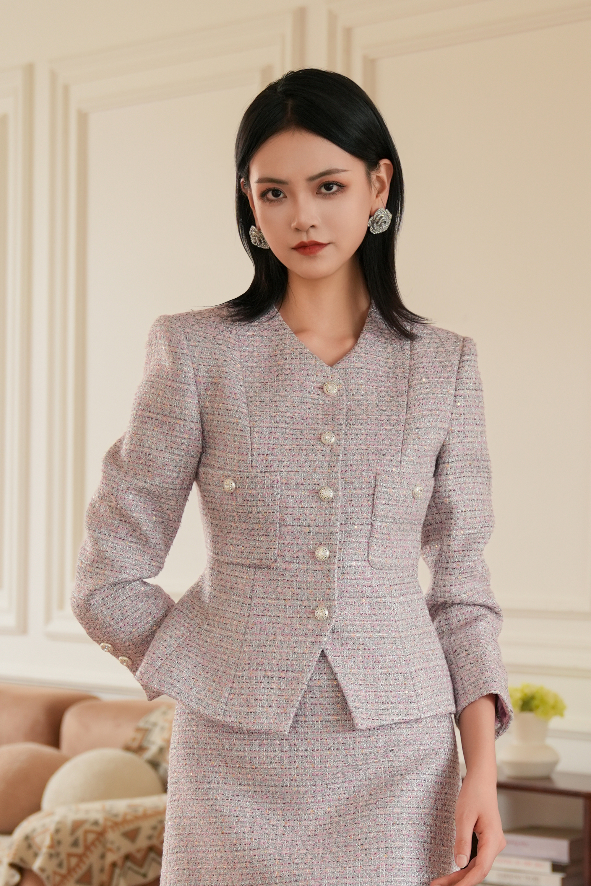 BESIONIA Simple Versatile Half-body Skirt