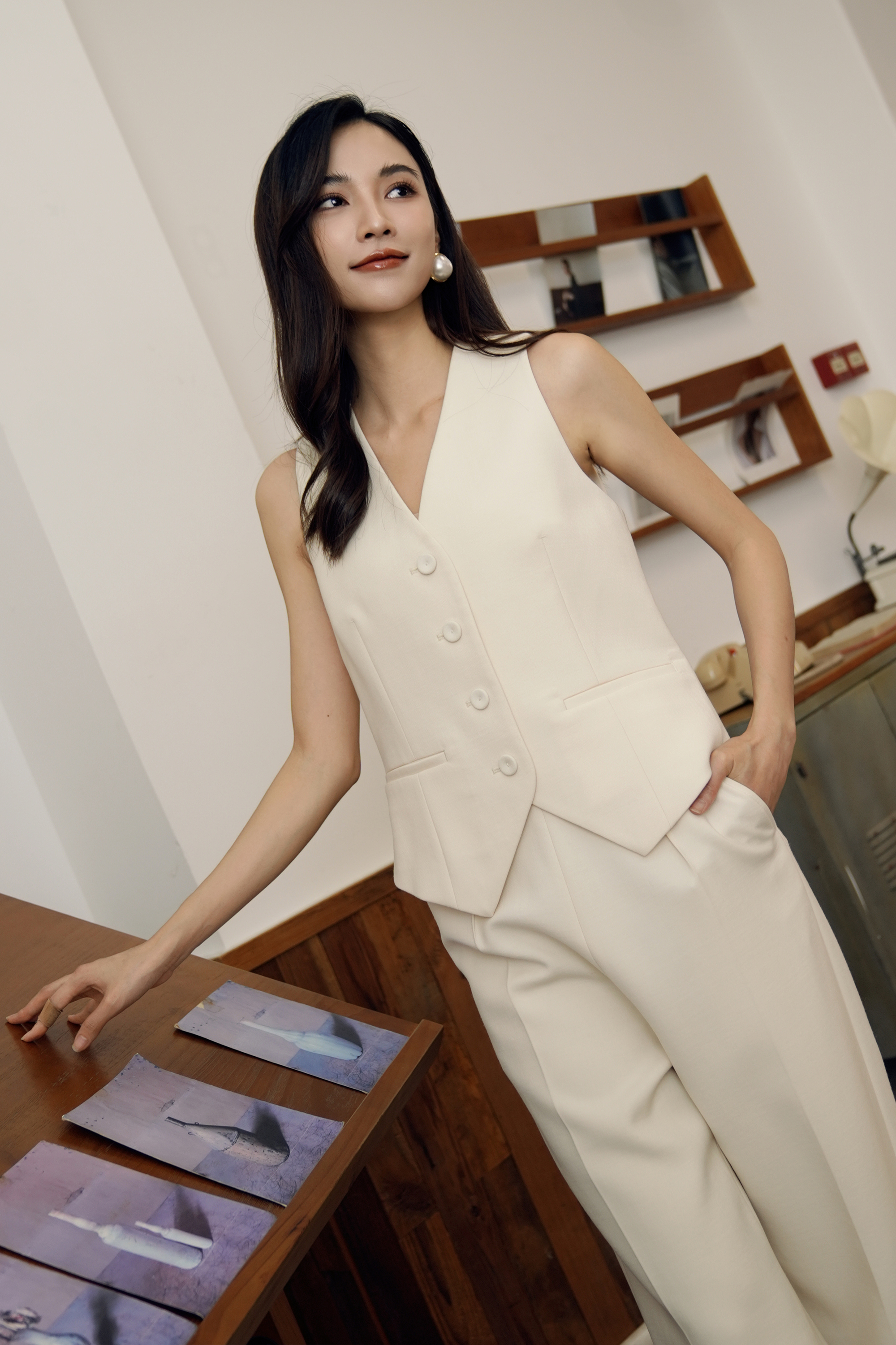 BESIONIA Casual Suit Vest