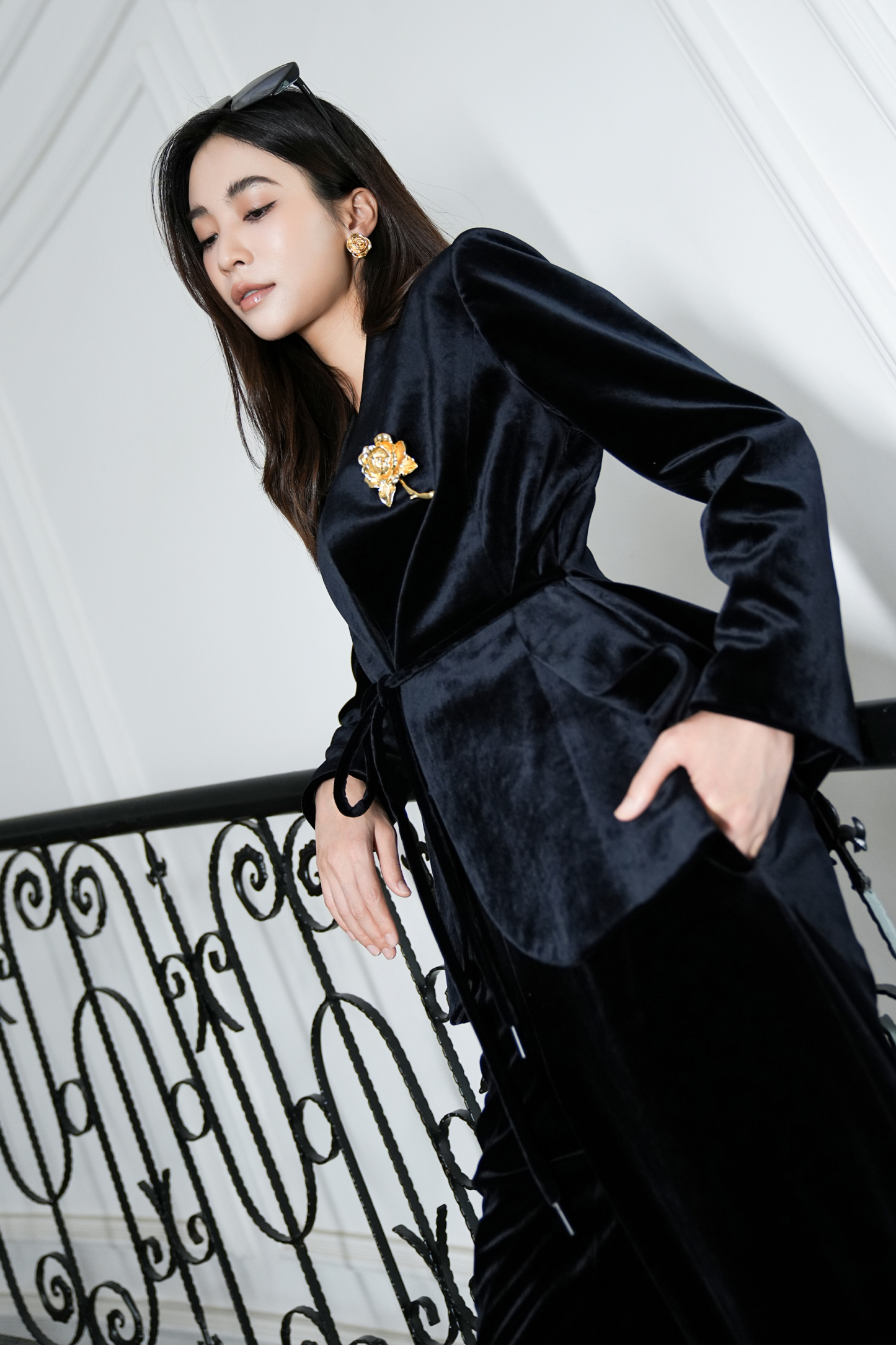 BESIONIA French Vintage Style High-Class Suit