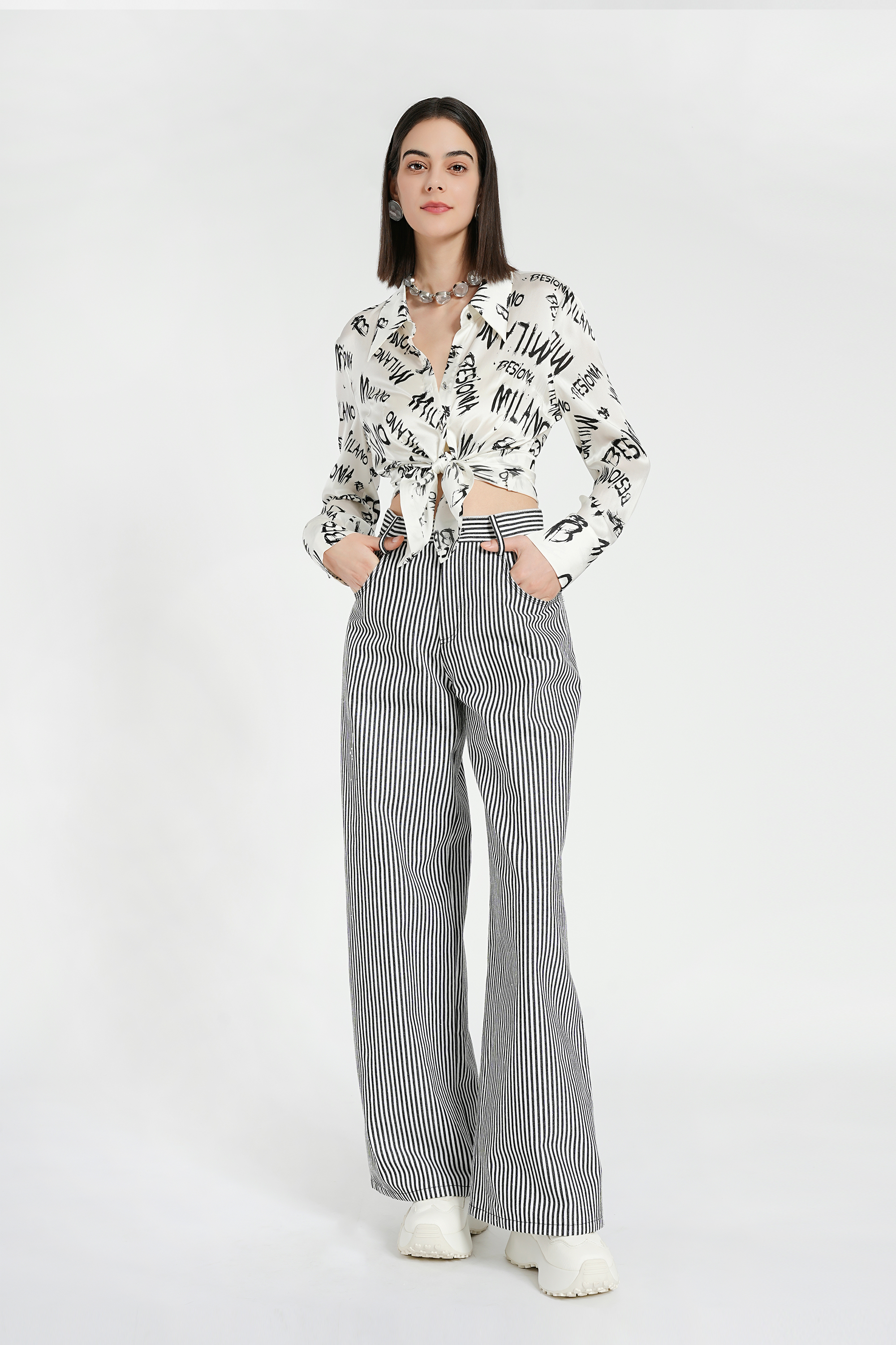 BESIONIA Elegant Commuter Shirt