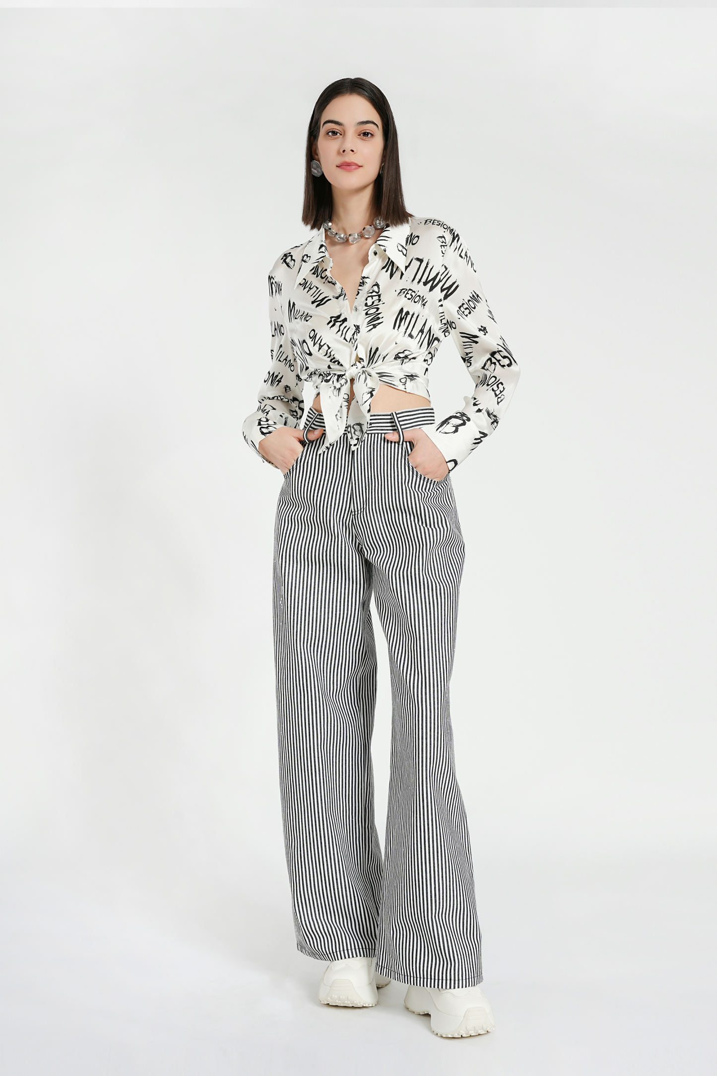 BESIONIA Elegant Commuter Shirt