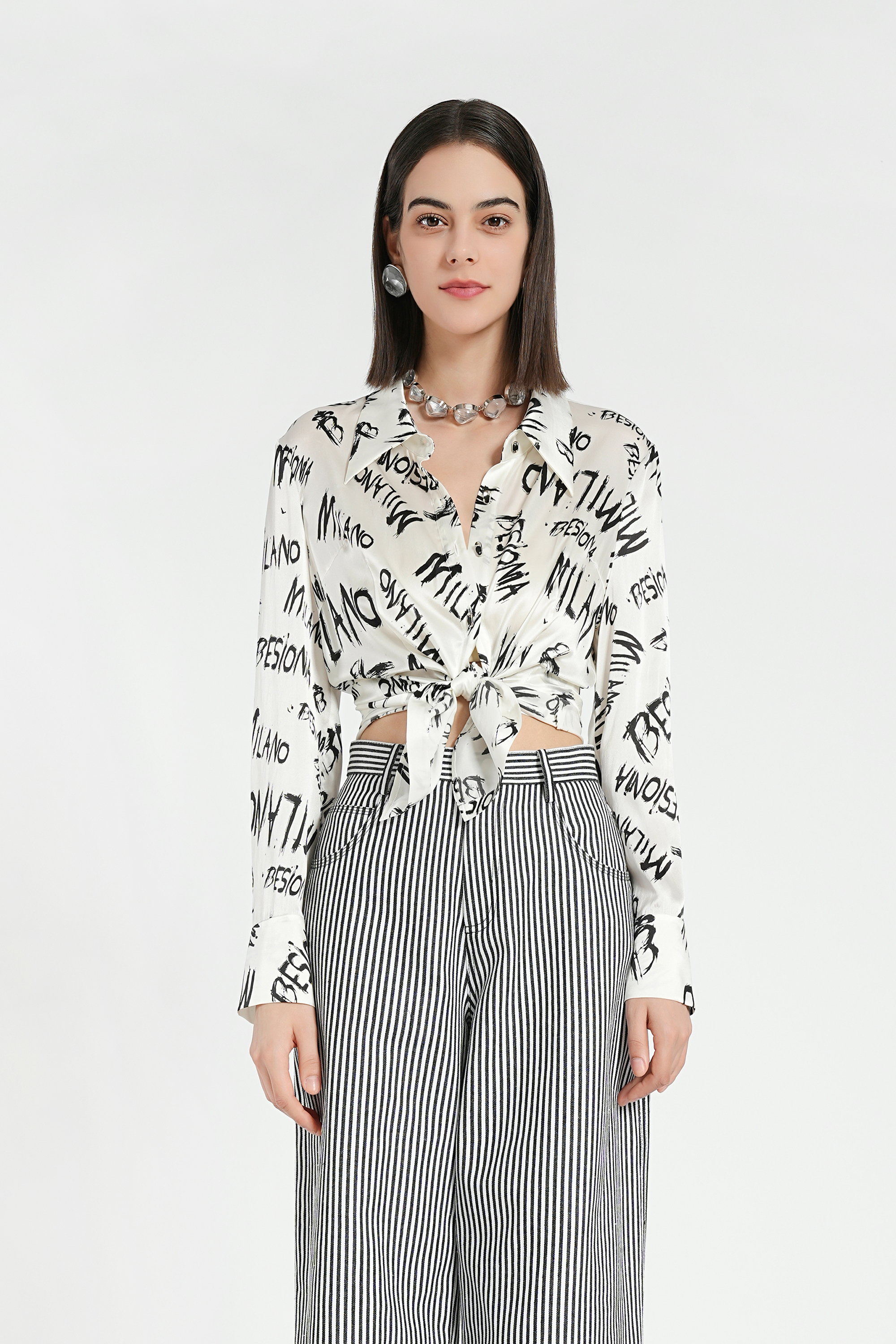 BESIONIA Elegant Commuter Shirt