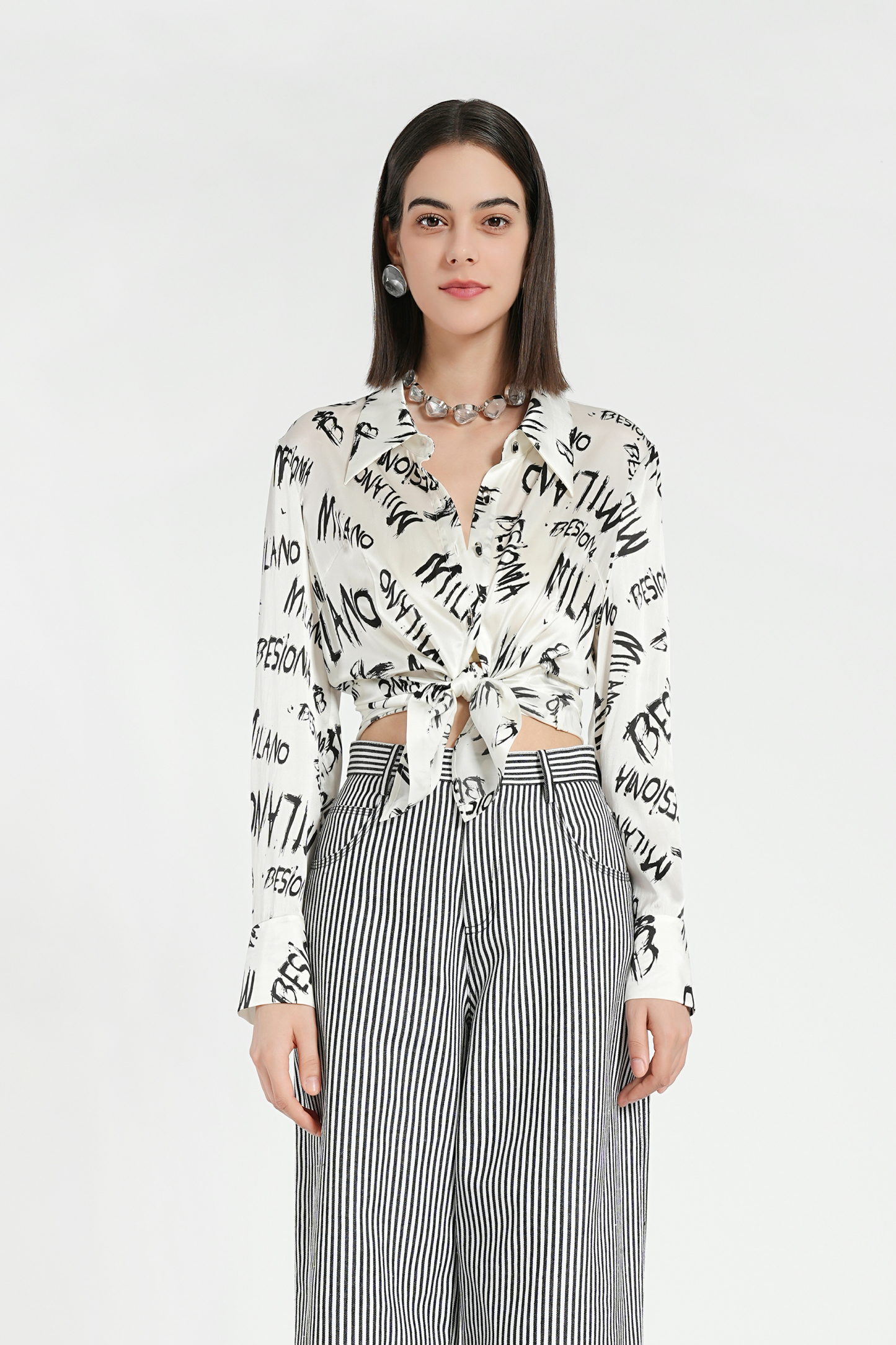 BESIONIA Elegant Commuter Shirt