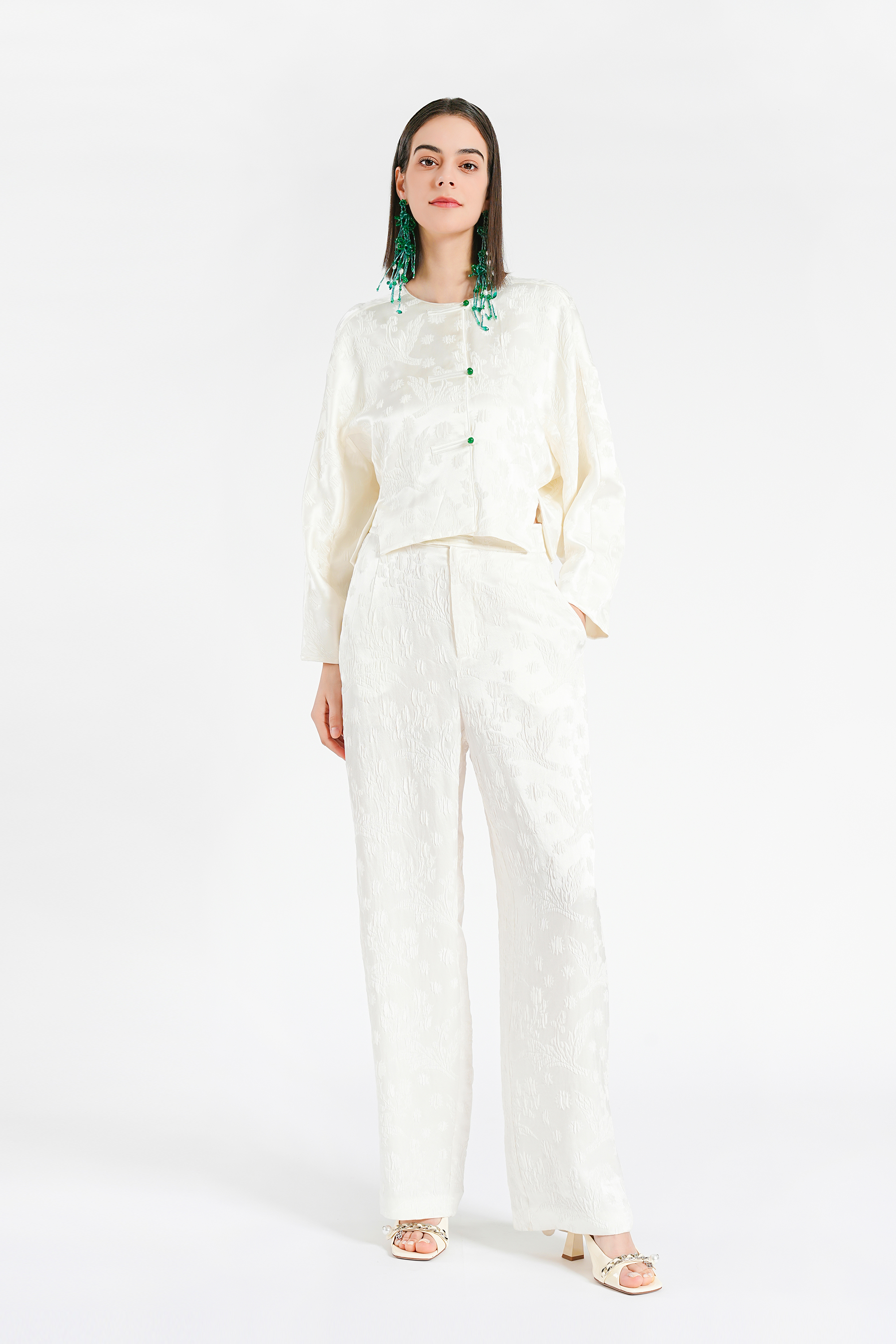 BESIONIA New Chinese Round Neck Blouse