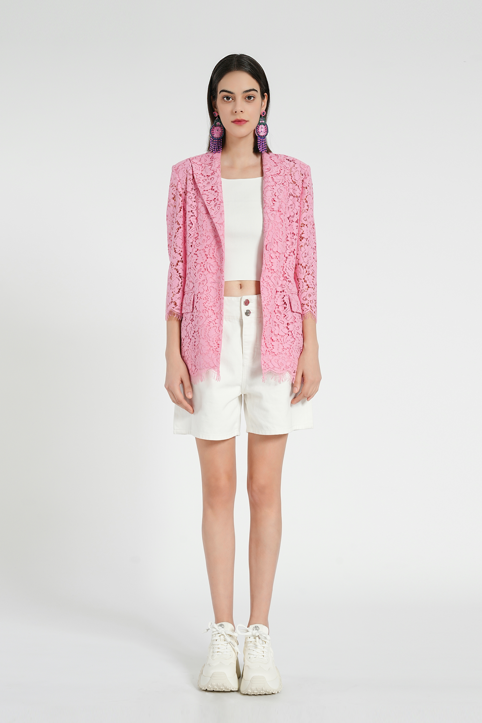 BESIONIA Simple Casual High Waisted Pants