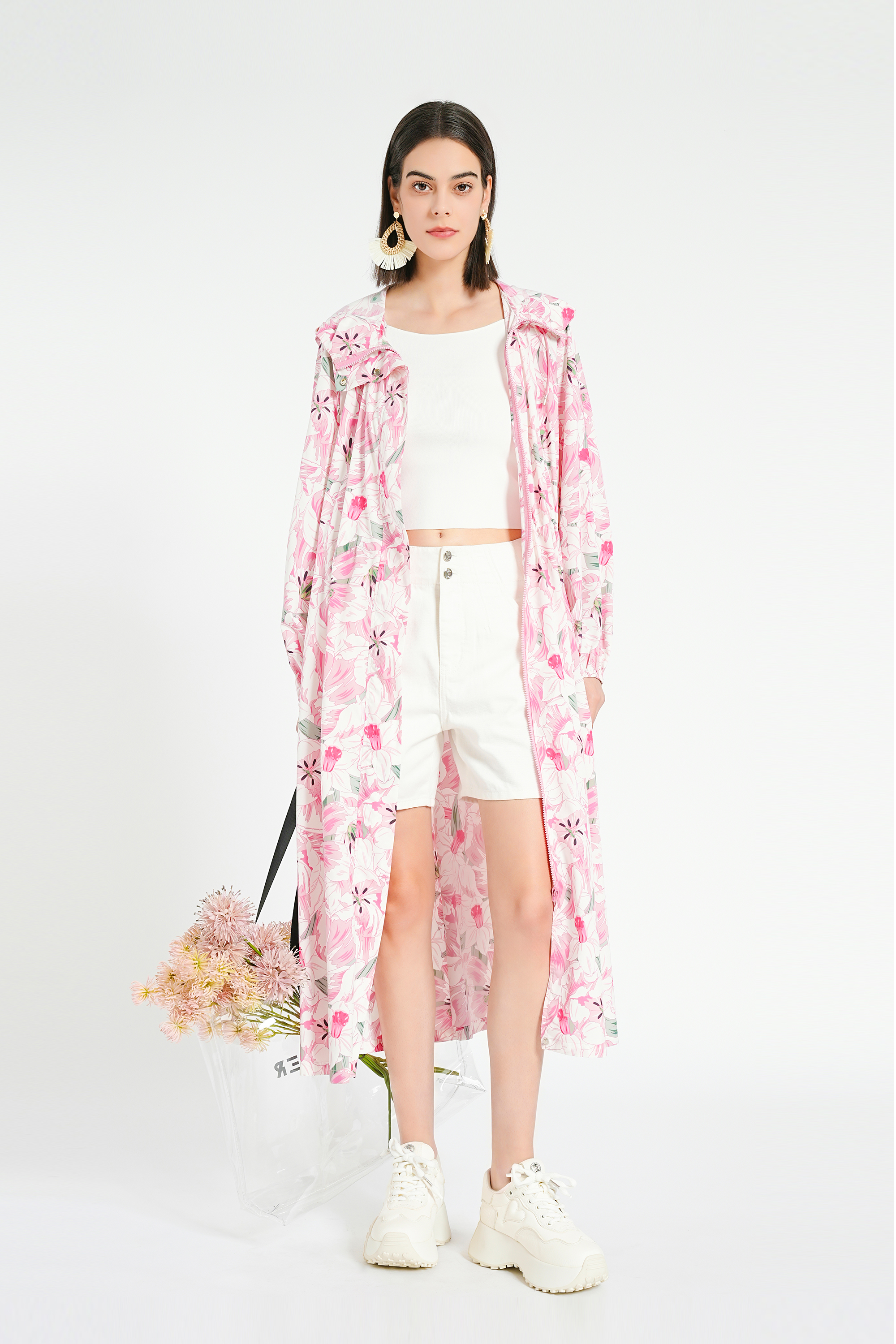 BESIONIA Simple Casual High Waisted Pants