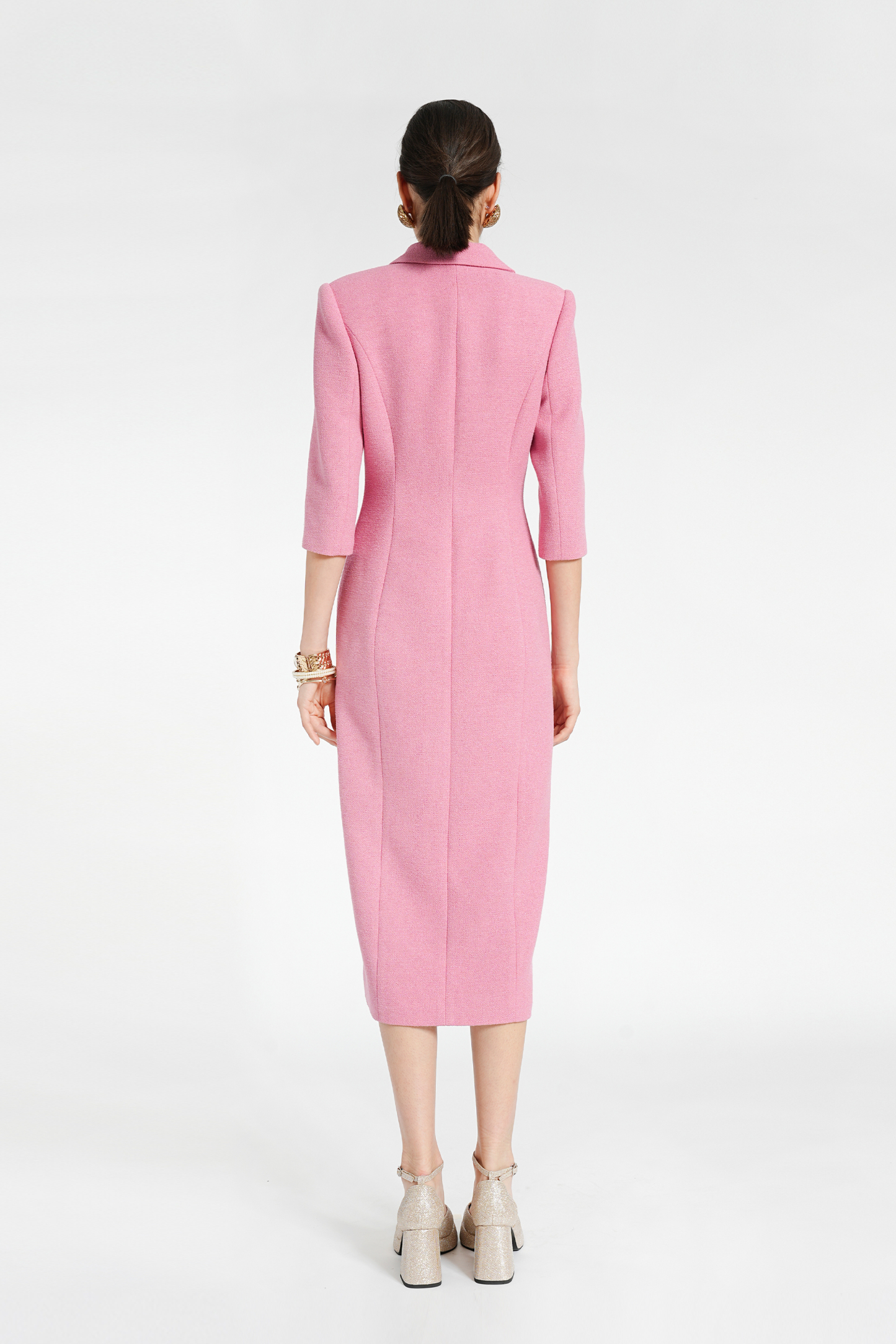 BESIONIA Commuter Career Slim Dress